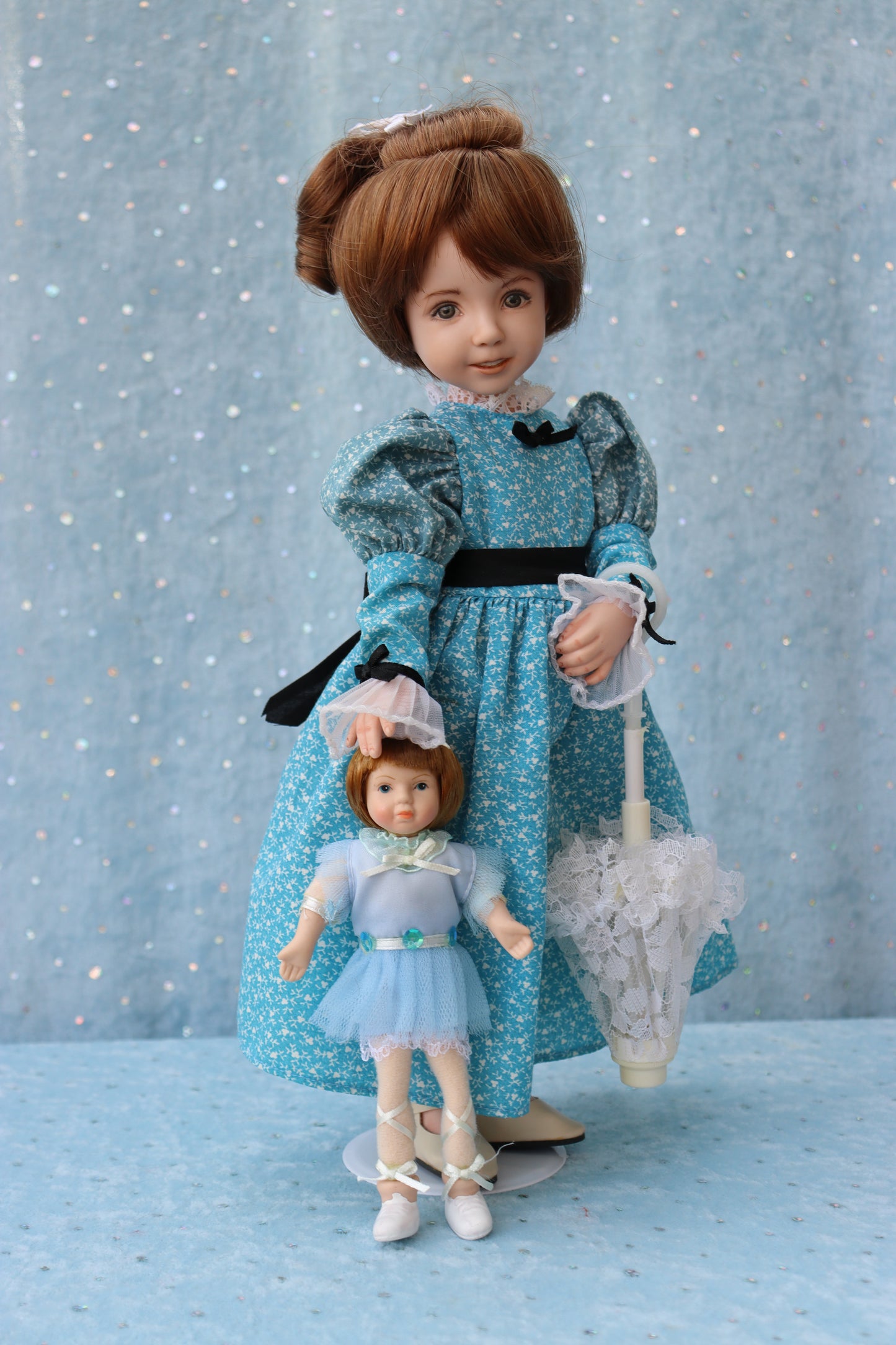 Josie - OOAK - 12" Porcelain Doll - from Dianna Effner Expressions mold - MAFD