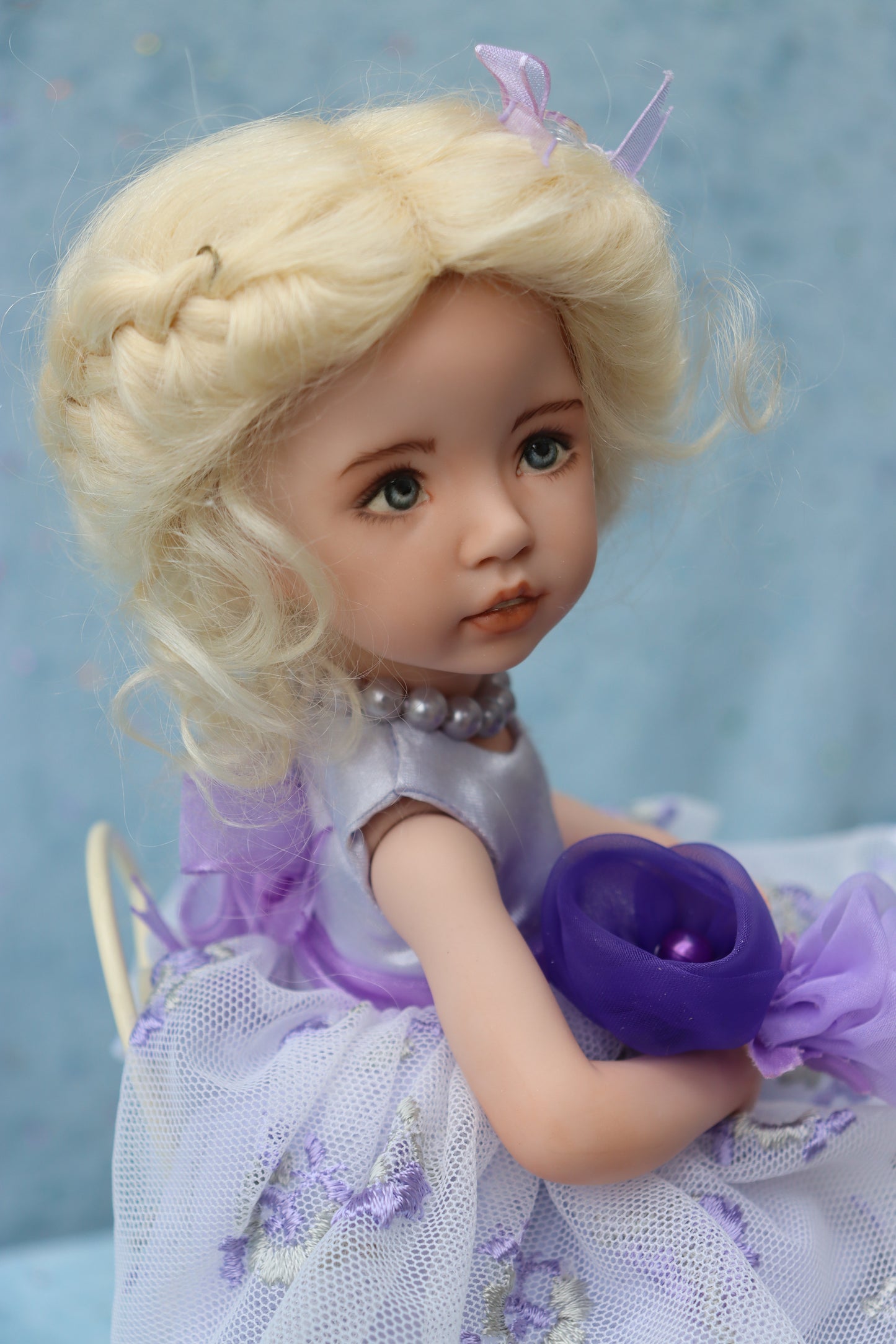 Brooke - OOAK - 11" Porcelain Doll - from Dianna Effner Expressions mold - MAFD