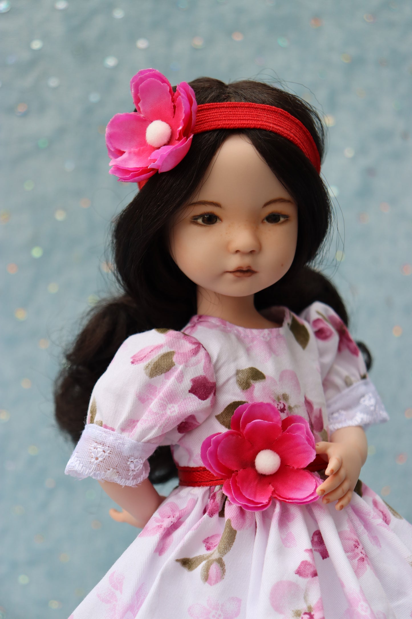 Little Darling #2- OOAK - 11" Porcelain Doll -from Dianna Effner mold- MAFD