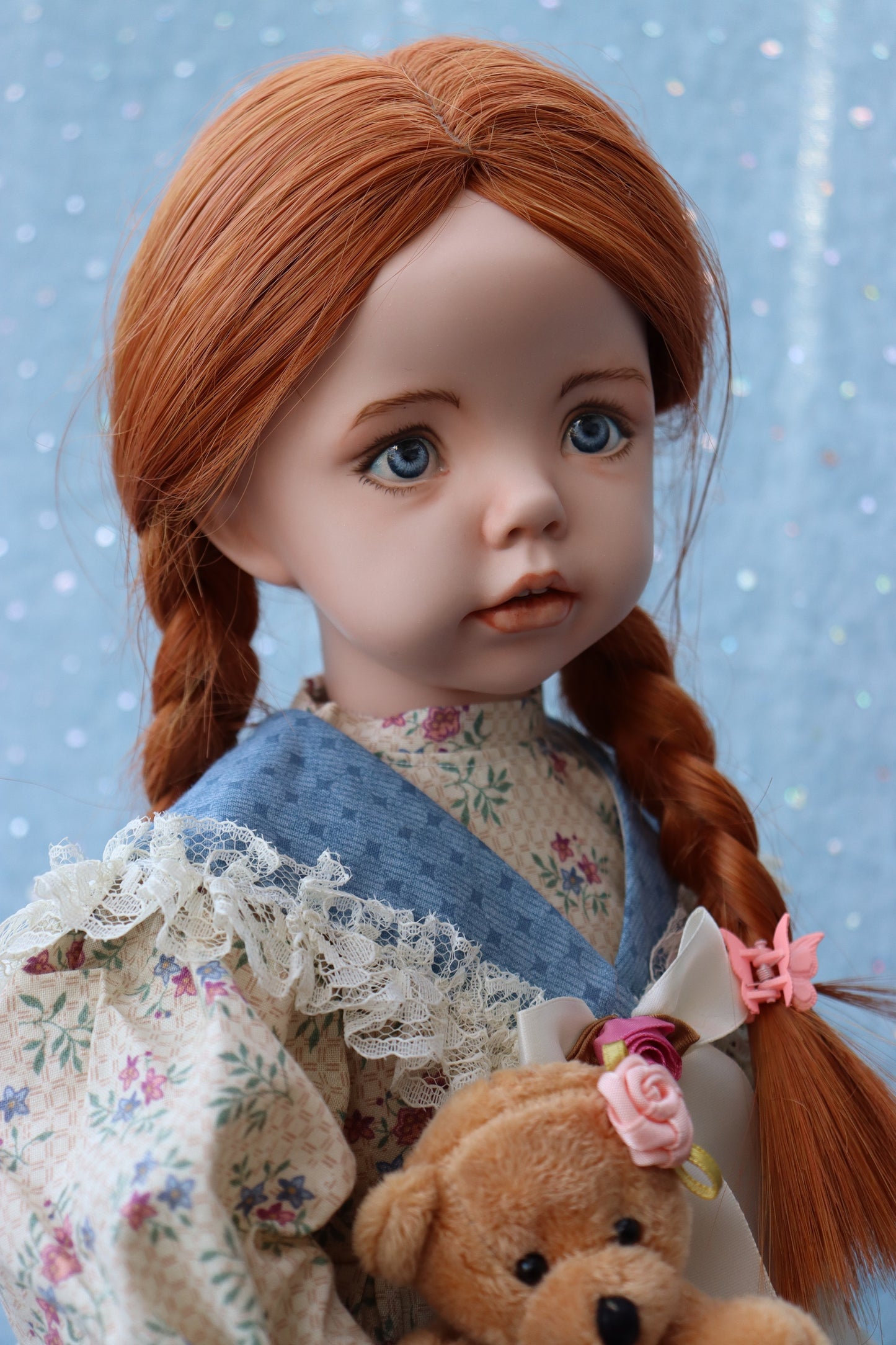 Jennifer - OOAK - 19" - Porcelain Doll - from Dianna Effner mold - MAFD