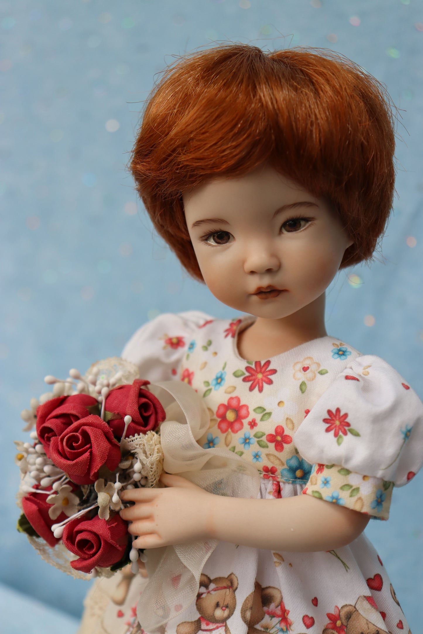 Little Darling 2 - Dianna Effner mold - 11" Porcelain Doll - OOAK