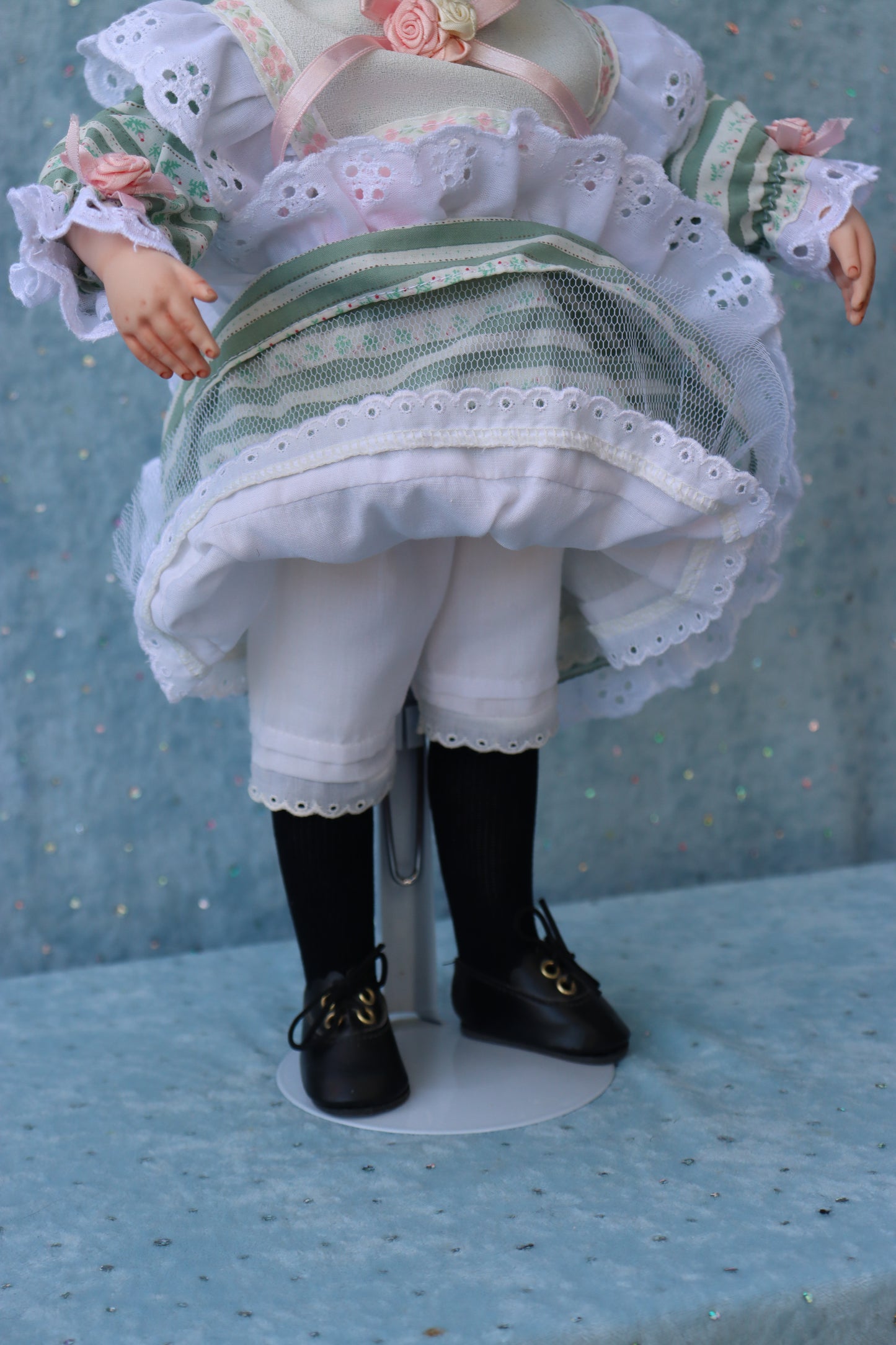 Emily - OOAK - 15" - Porcelain Doll - from Dianna Effner mold Expressions - MAFD