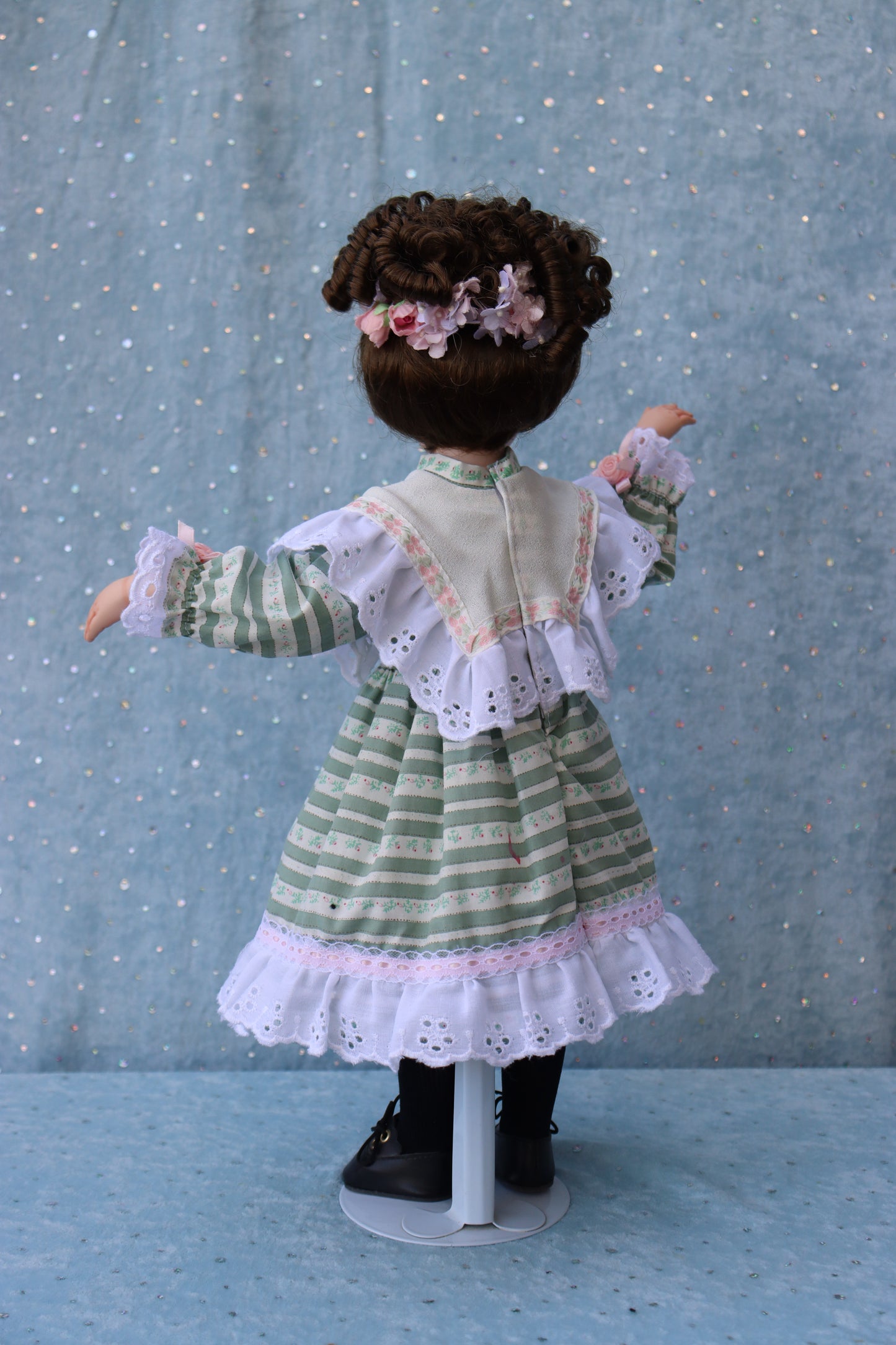 Emily - OOAK - 15" - Porcelain Doll - from Dianna Effner mold Expressions - MAFD