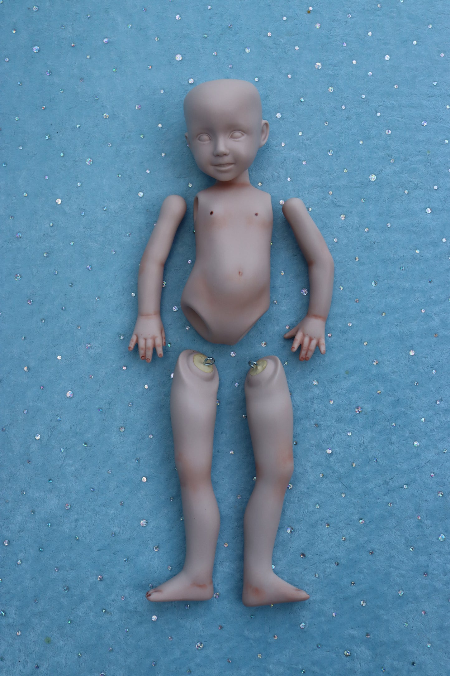 Josie - 12" - Porcelain Doll Kit - from Dianna Effner mold