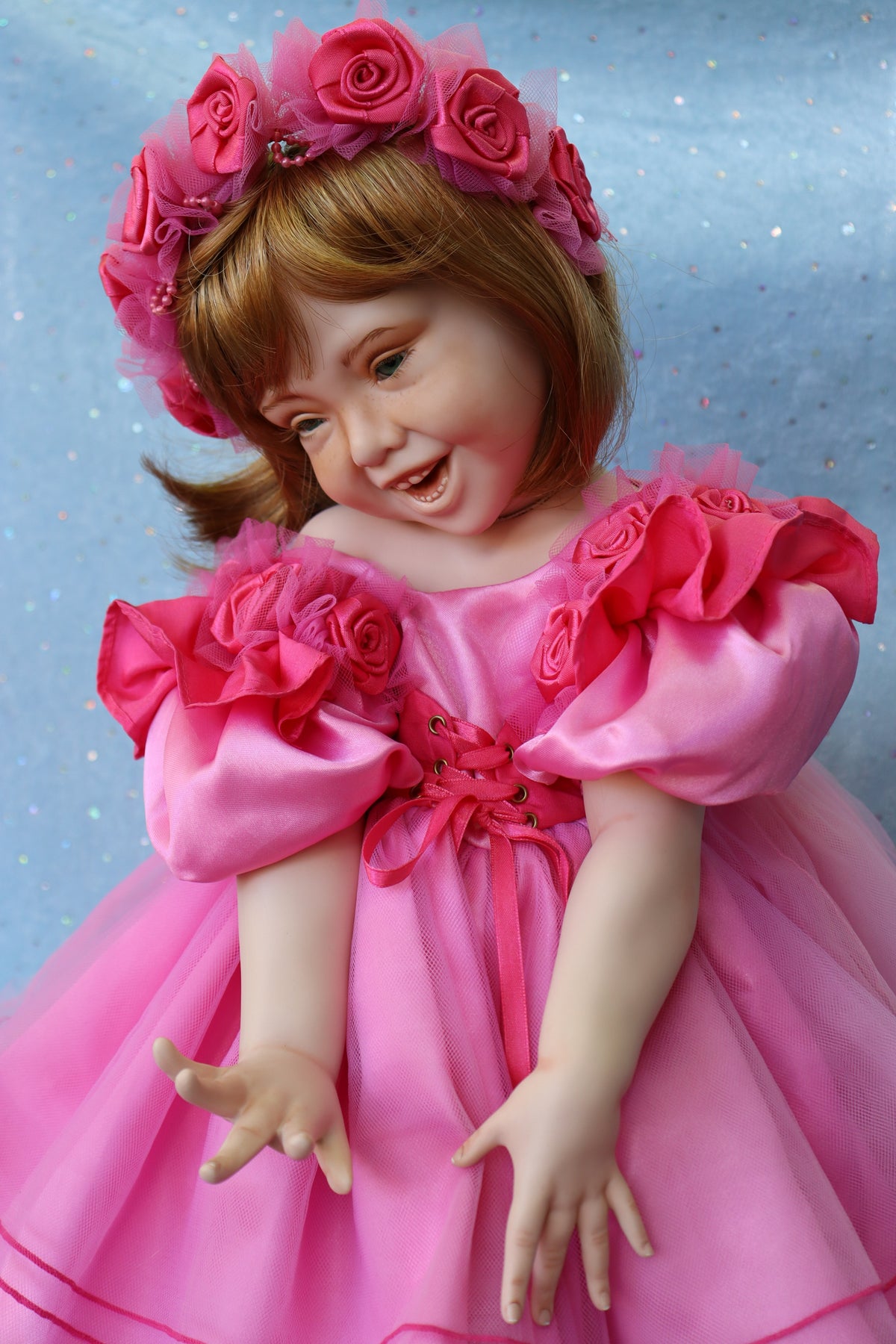 Joy - Porcelain Doll - 24" - OOAK - from Dawn Adams mold - MAFD