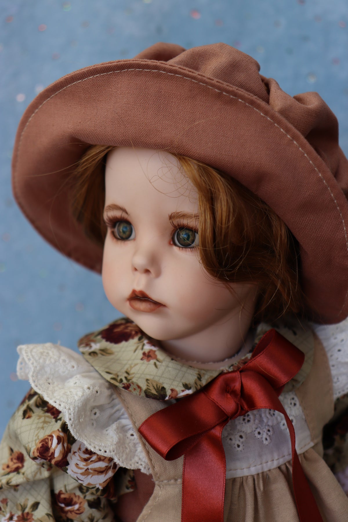 Hilary - Dianna Effner mold - 18" Porcelain Doll - OOAK - MAFD