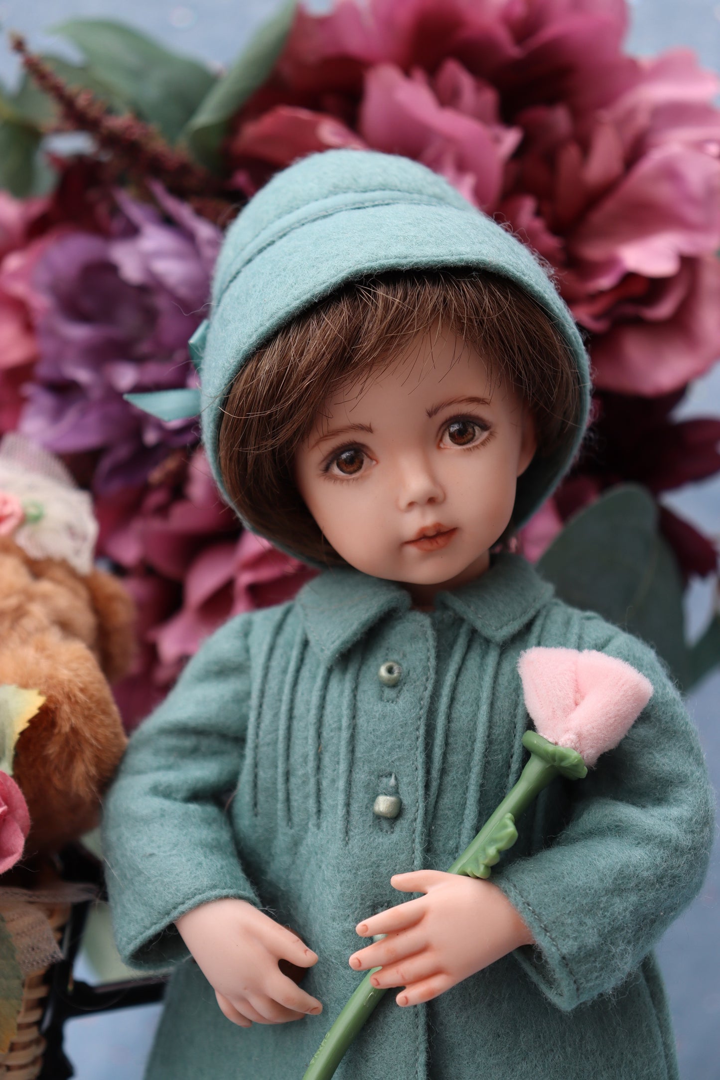 Portrait # 1 - OOAK - 11" Porcelain Doll - from Dianna Effner mold - MAFD