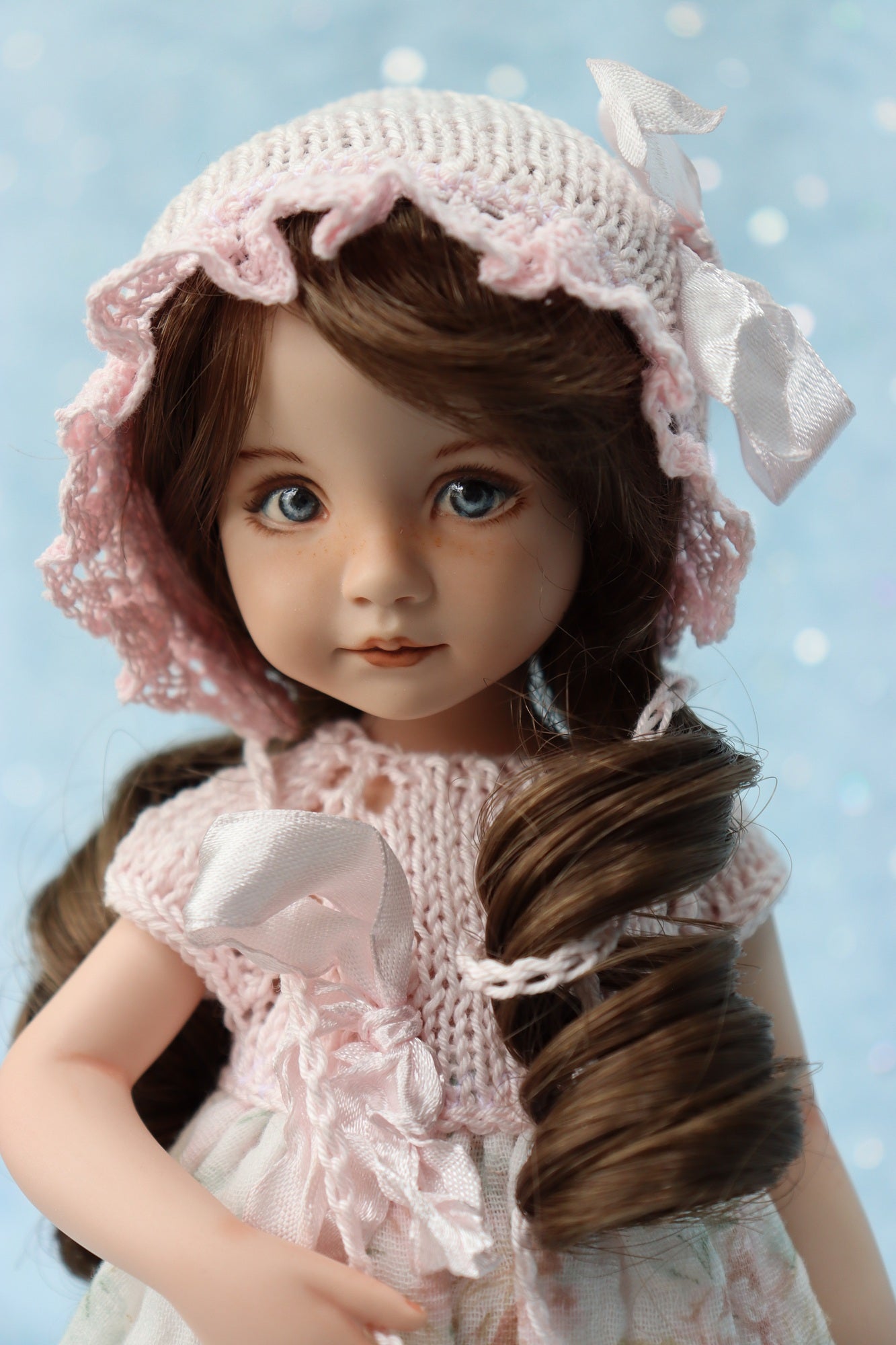 Allison - OOAK - 11" Porcelain Doll - from Dianna Effner mold Expressions - MAFD