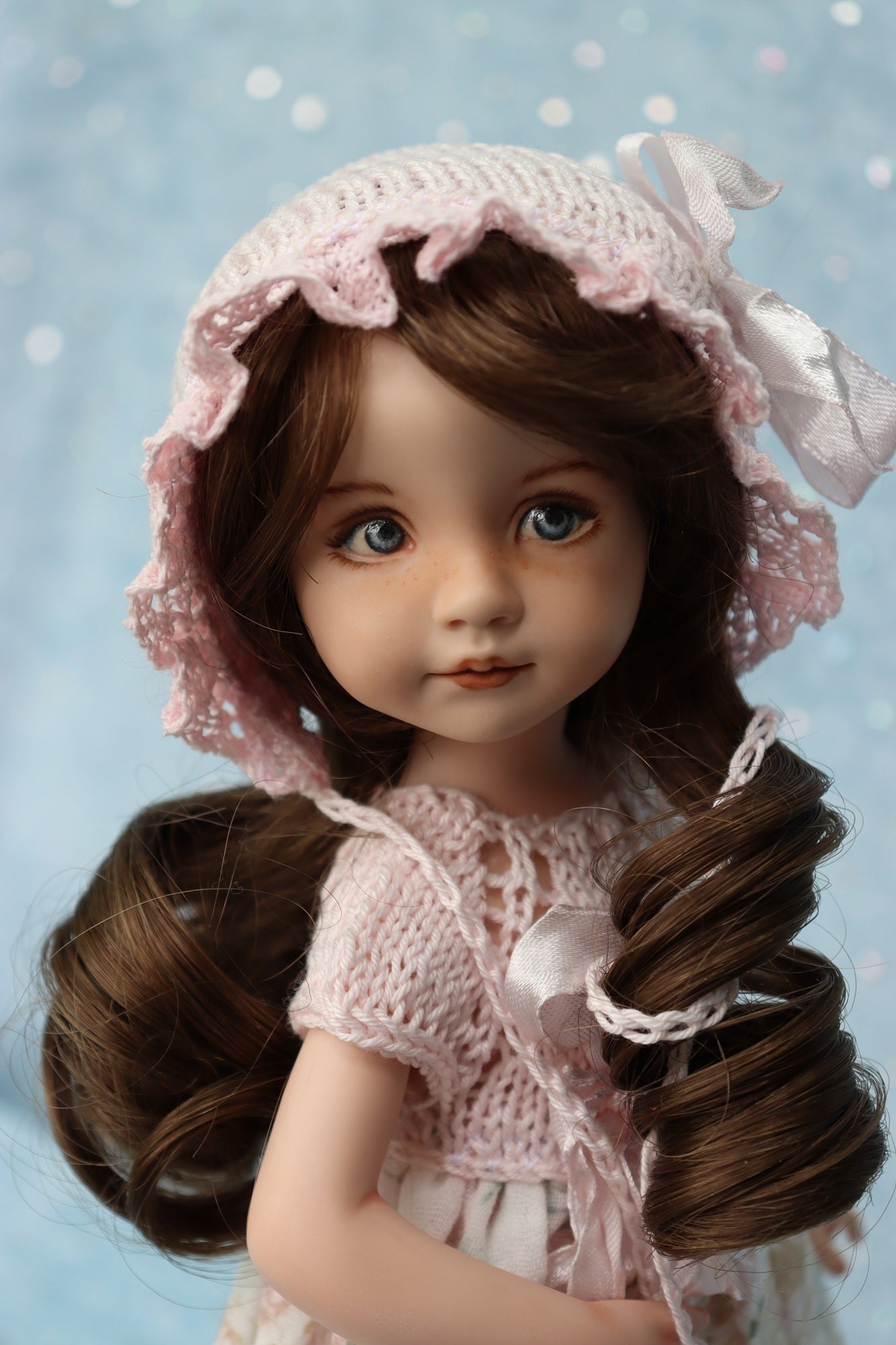 Allison - OOAK - 11" Porcelain Doll - from Dianna Effner mold Expressions - MAFD