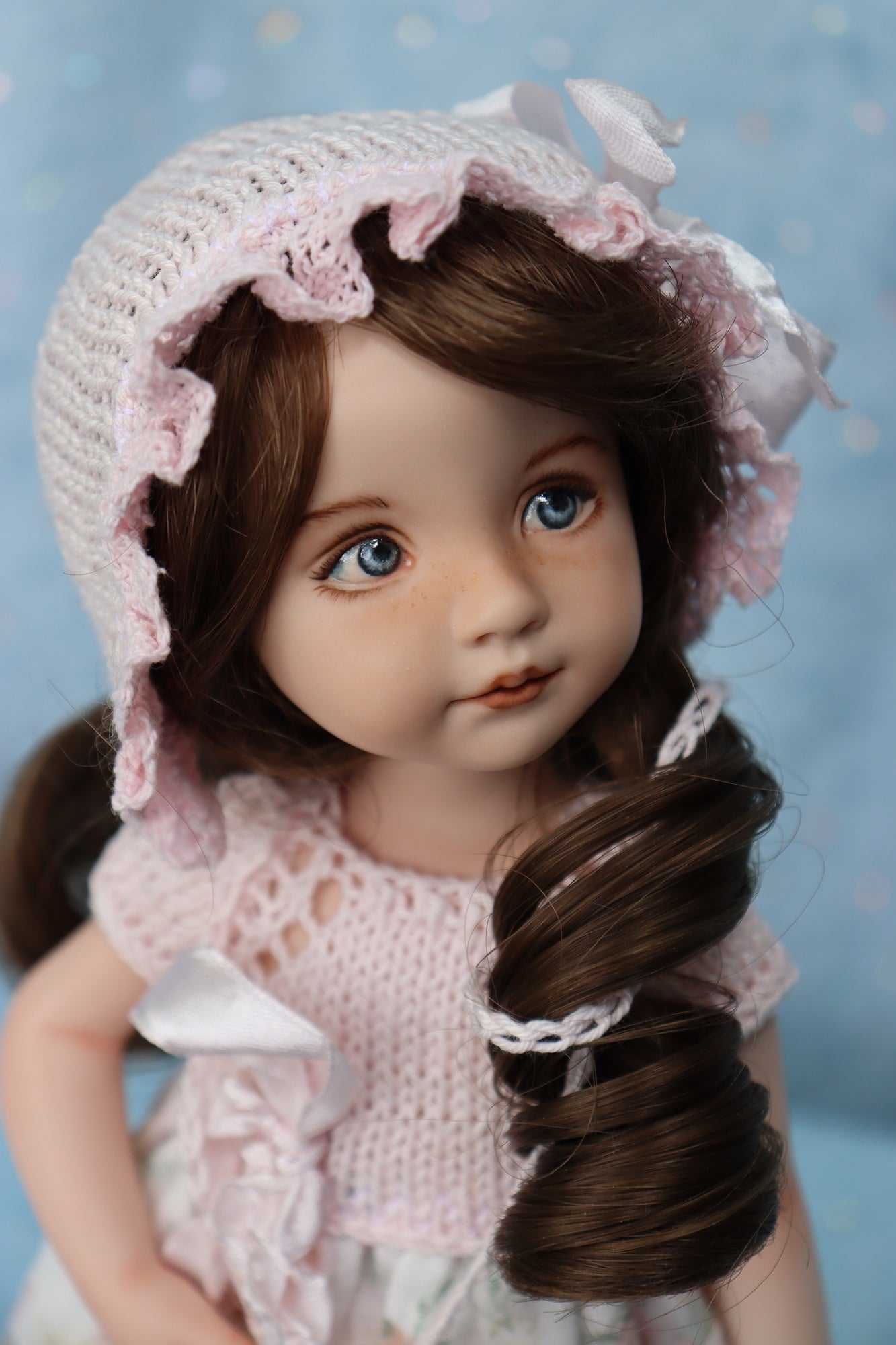 Allison - OOAK - 11" Porcelain Doll - from Dianna Effner mold Expressions - MAFD