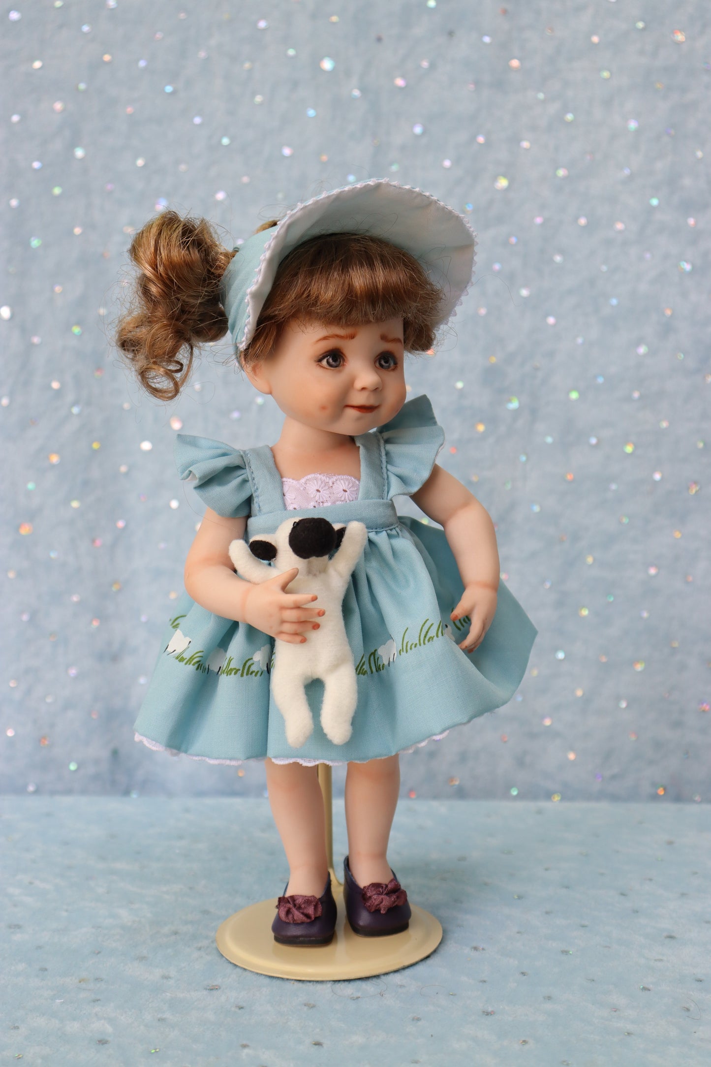Angel Eyes - OOAK - 8.5" Porcelain Doll - from Dianna Effner mold - MAFD