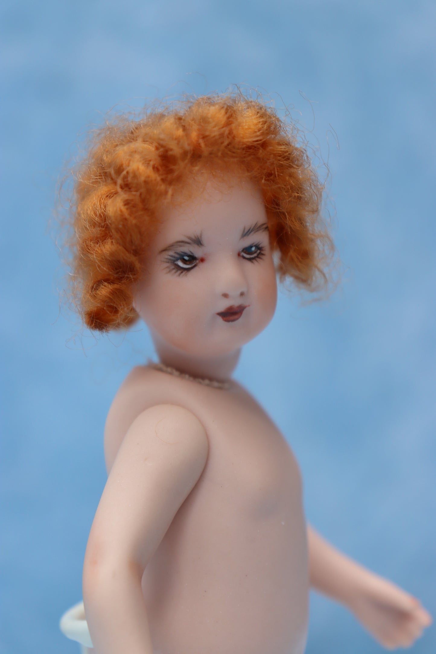 EMMA 3 22 18/0- 5" Mignonette Doll - Antique Repro - Dollhouse - Miniature- MAFD