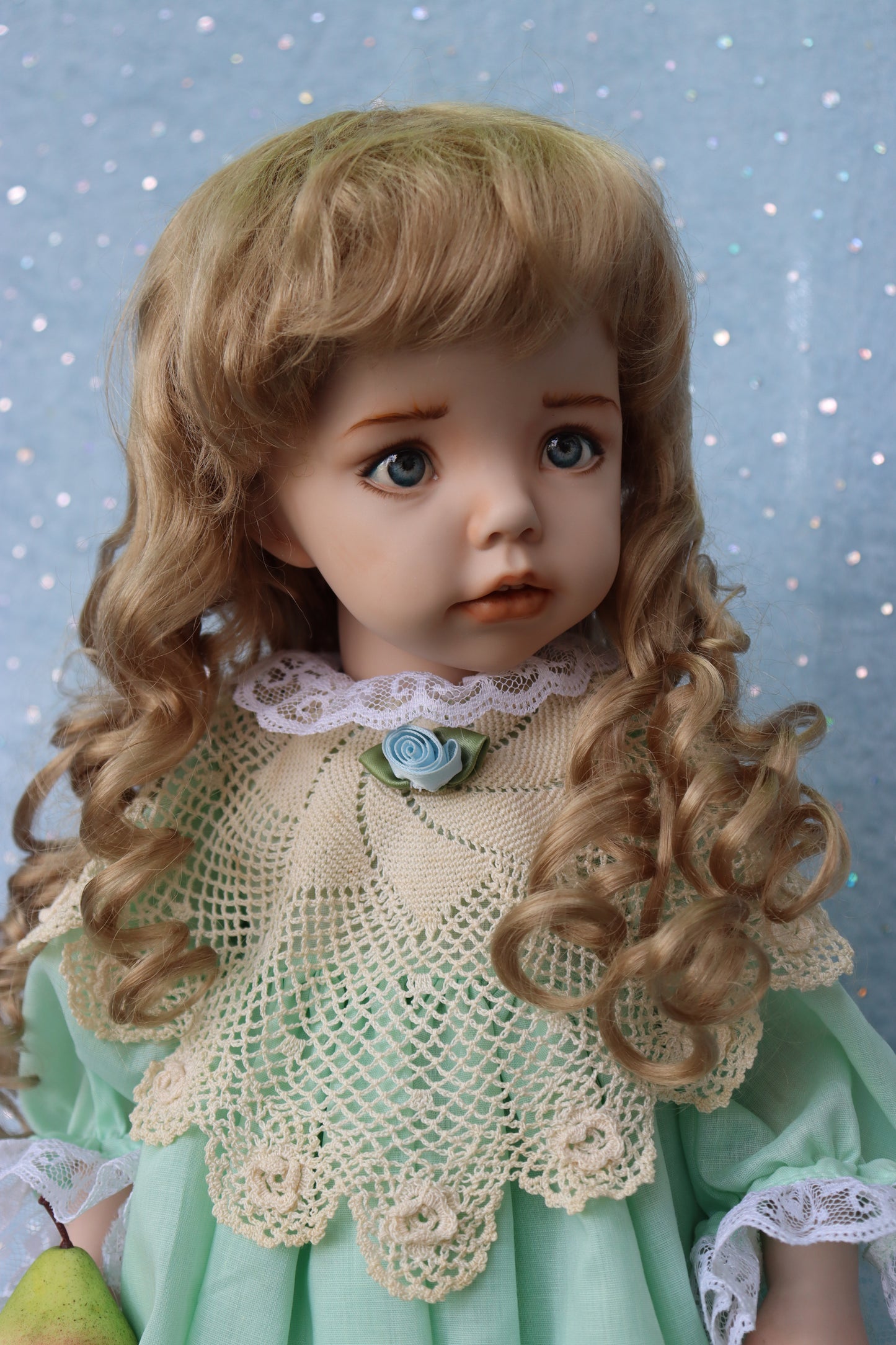 Jennifer - OOAK - 19" Porcelain Doll - from Dianna Effner mold Expressions- MAFD