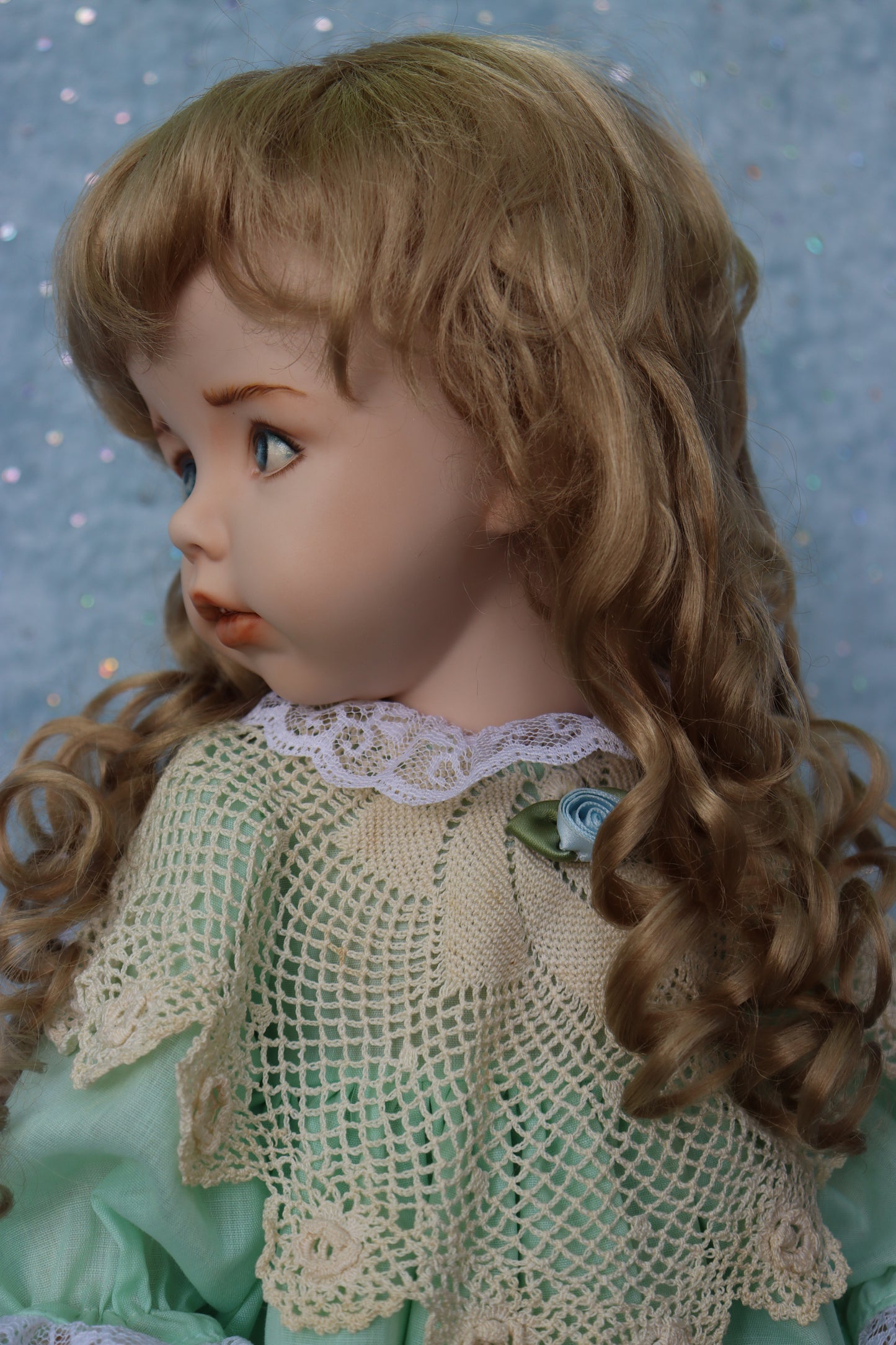 Jennifer - OOAK - 19" Porcelain Doll - from Dianna Effner mold Expressions- MAFD