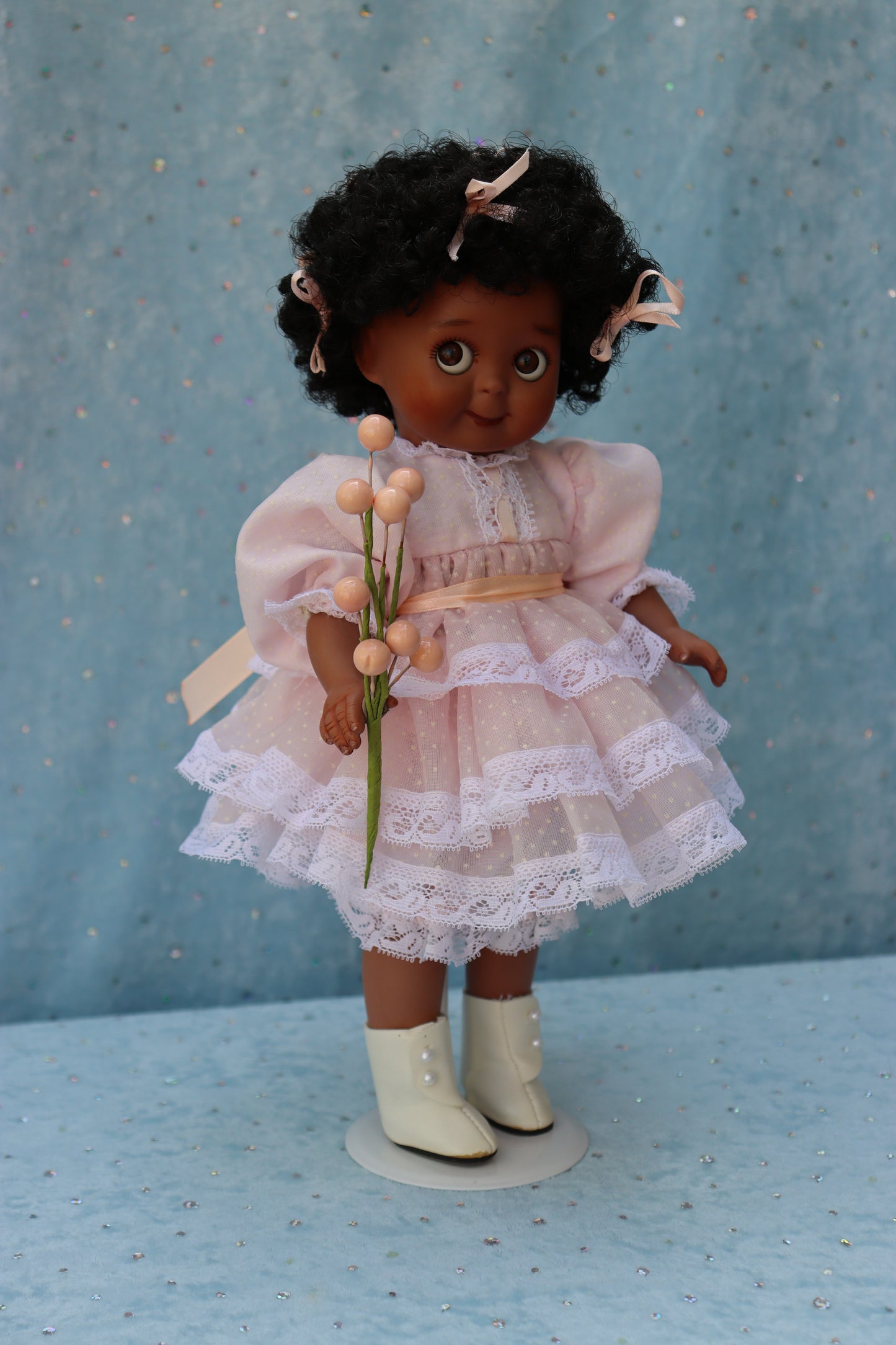 Little Googly - Antique Repro - 12" Porcelain Doll - Seeley S-8 mold - OOAK