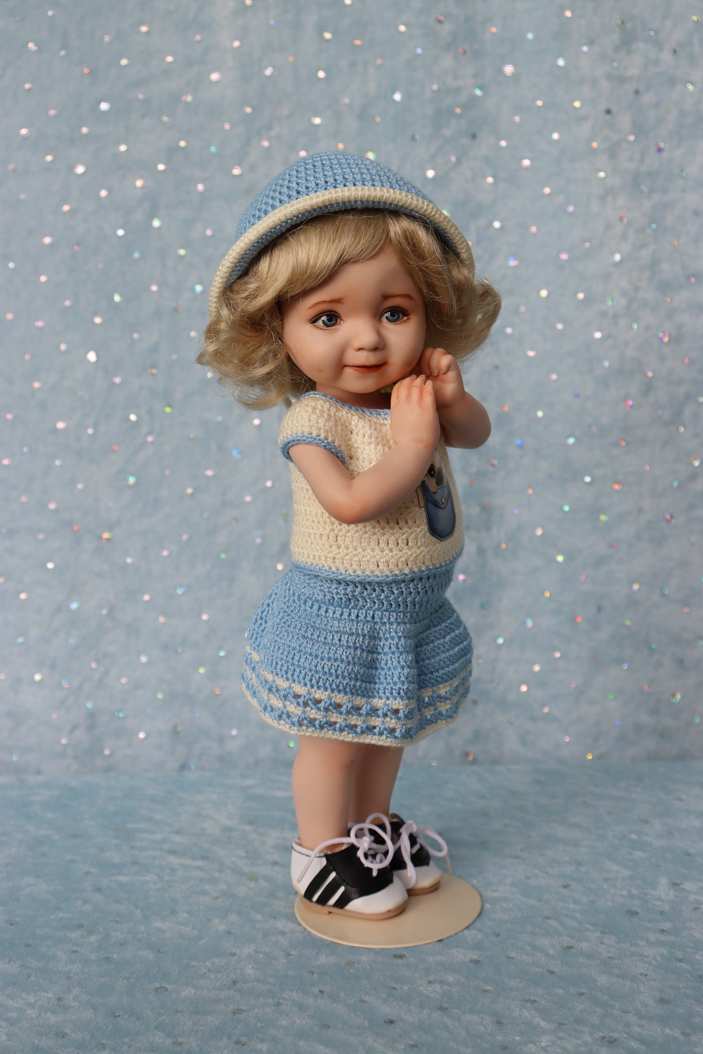 Angel Eyes - OOAK - 11" Porcelain Doll - from Dianna Effner mold - MAFD