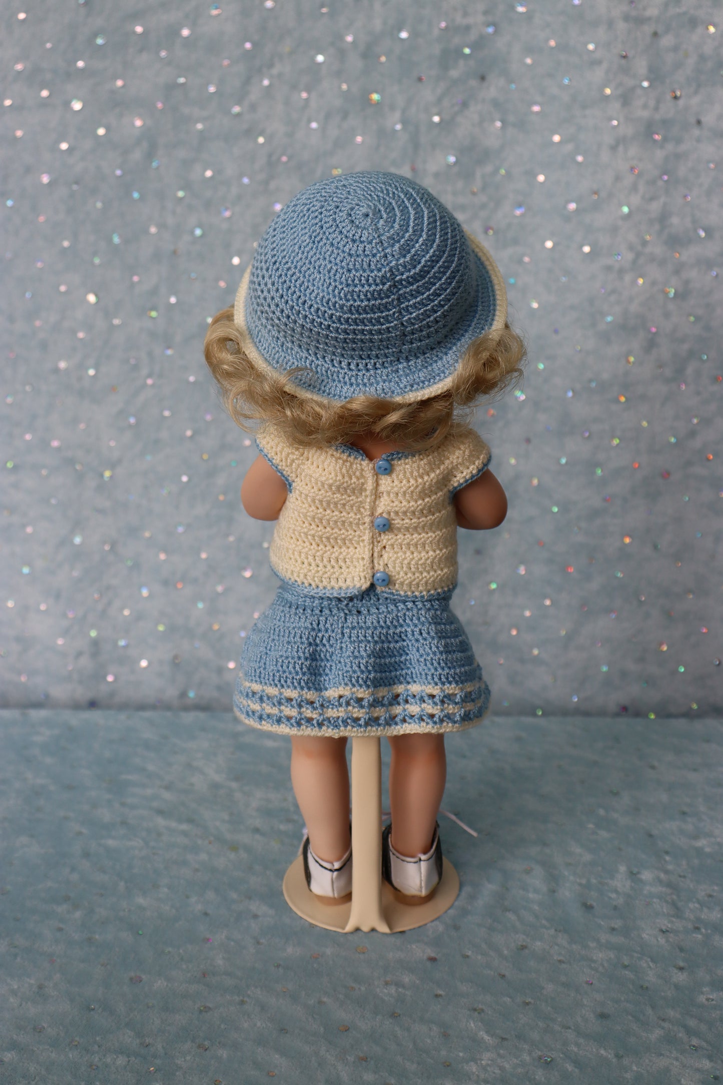 Angel Eyes - OOAK - 11" Porcelain Doll - from Dianna Effner mold - MAFD