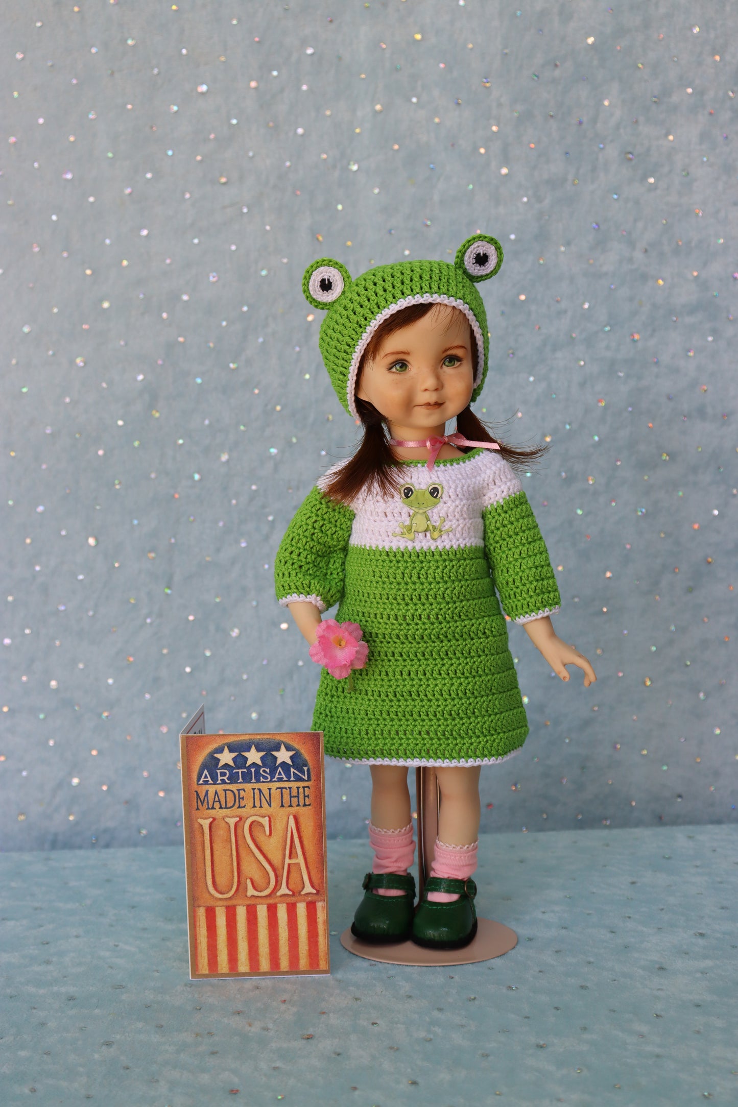 Little Lou II - OOAK - 11" Porcelain Doll - from Dianna Effner mold - MAFD