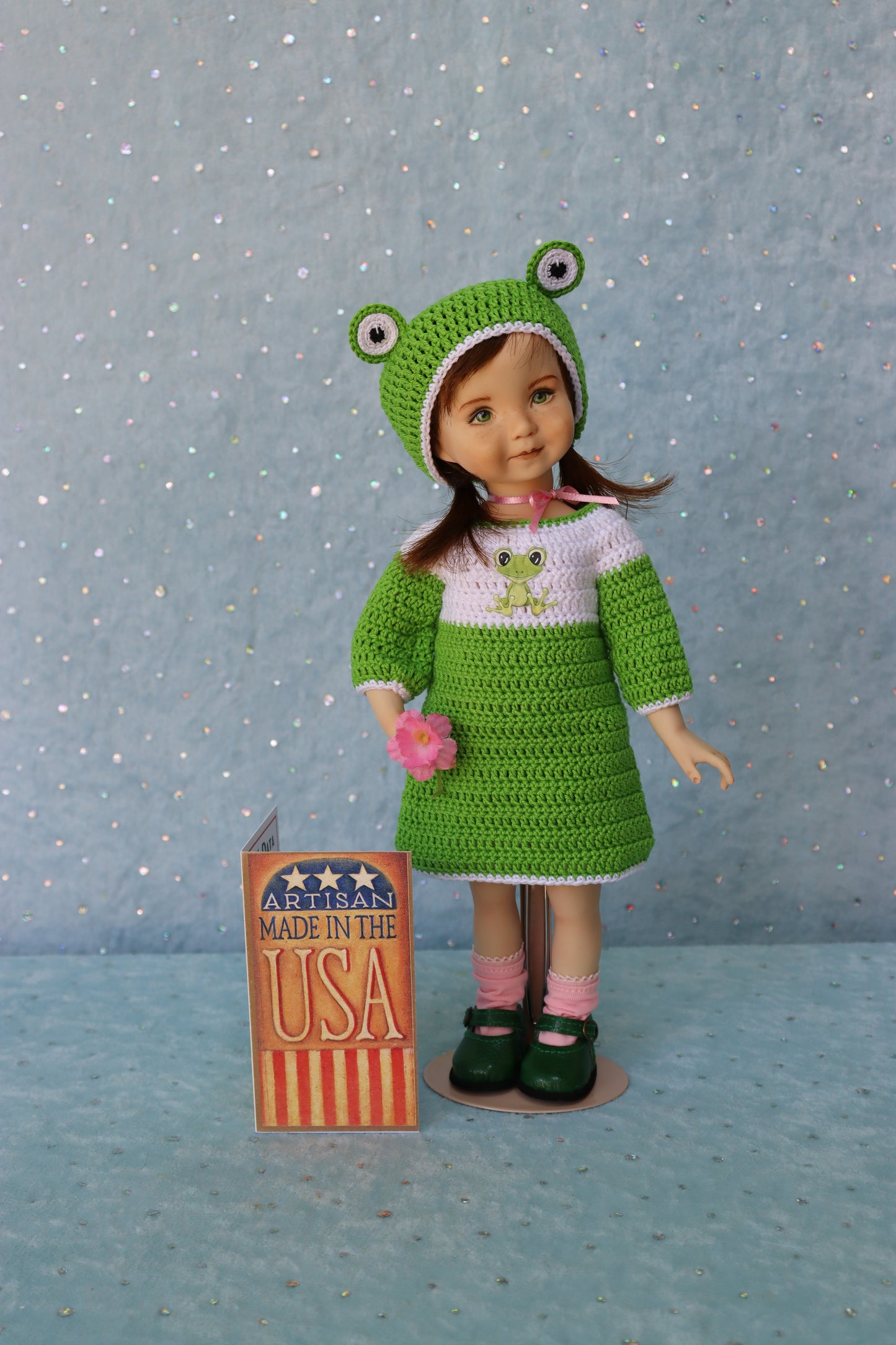Little Lou II - OOAK - 11" Porcelain Doll - from Dianna Effner mold - MAFD