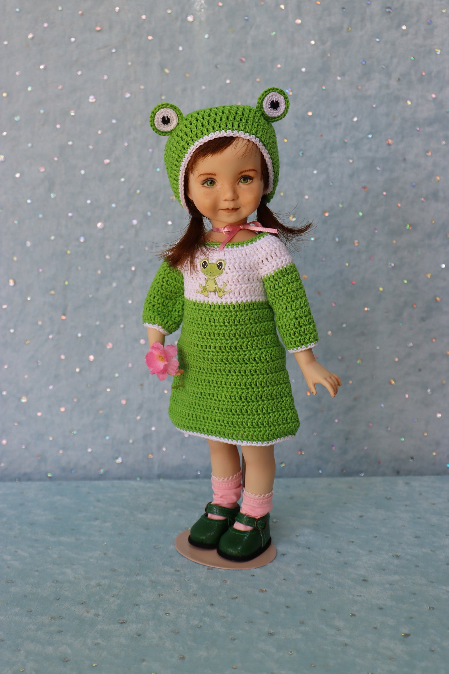 Little Lou II - OOAK - 11" Porcelain Doll - from Dianna Effner mold - MAFD