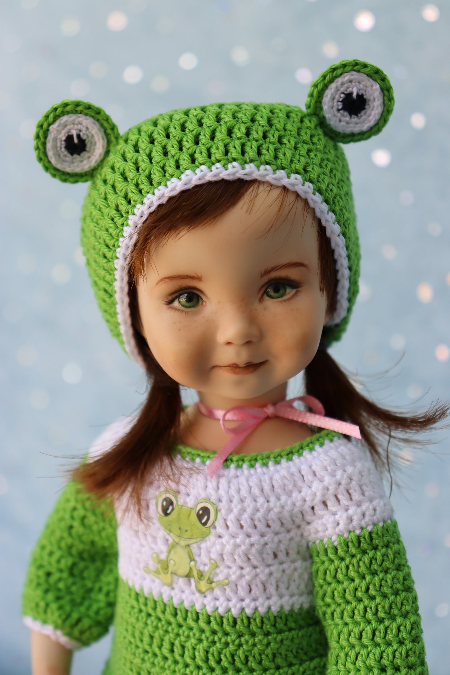 Little Lou II - OOAK - 11" Porcelain Doll - from Dianna Effner mold - MAFD