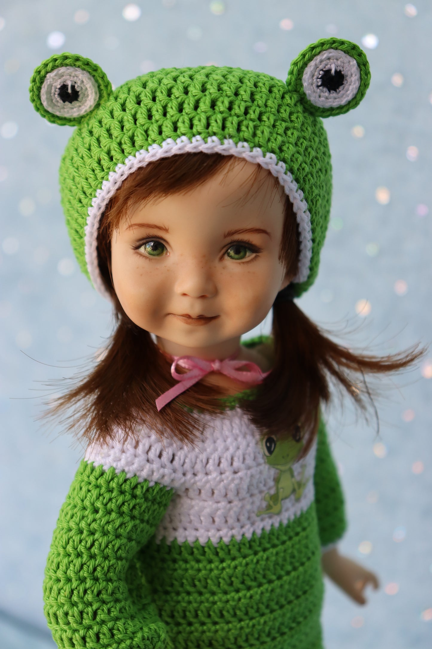 Little Lou II - OOAK - 11" Porcelain Doll - from Dianna Effner mold - MAFD