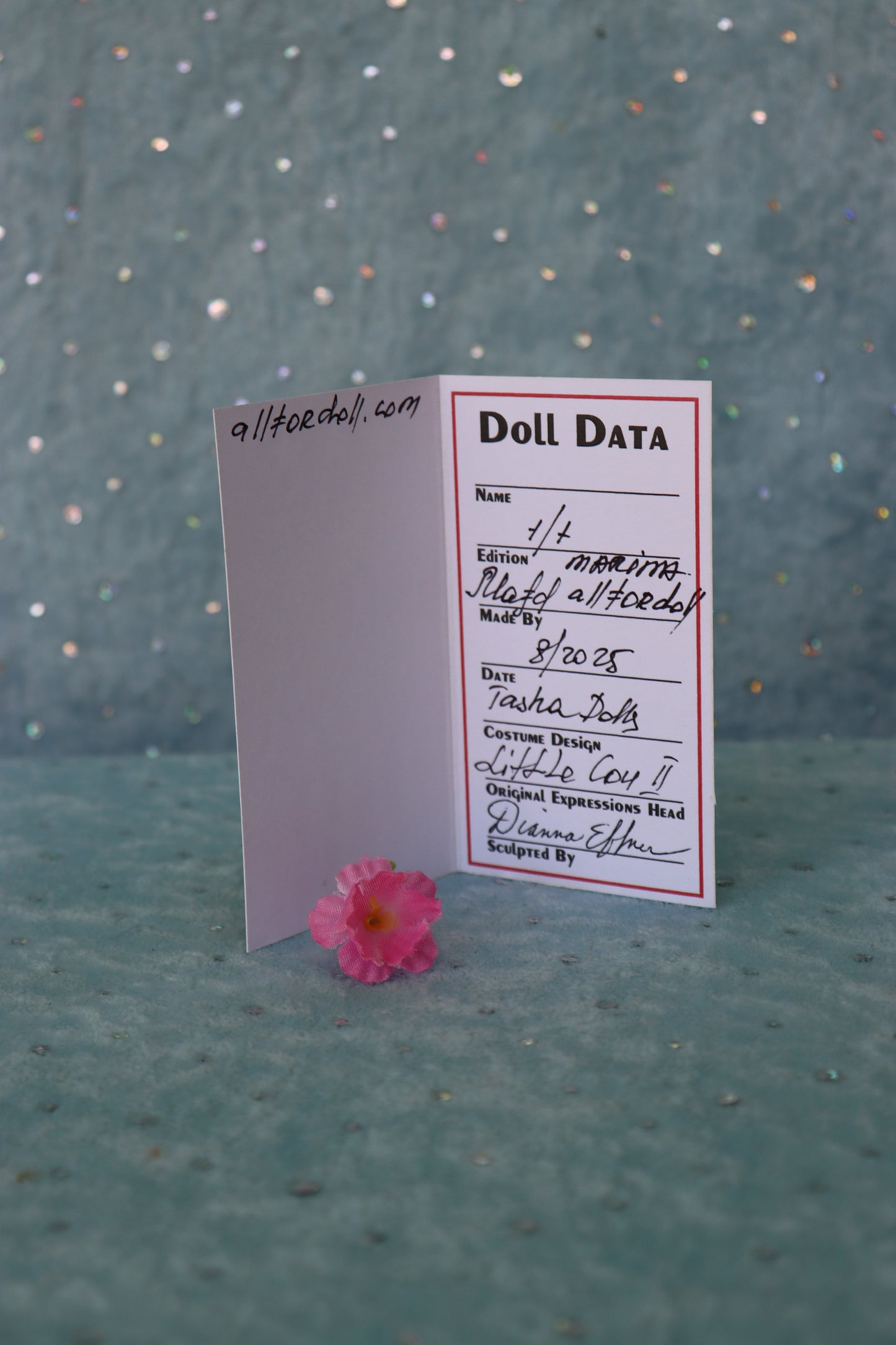 Little Lou II - OOAK - 11" Porcelain Doll - from Dianna Effner mold - MAFD