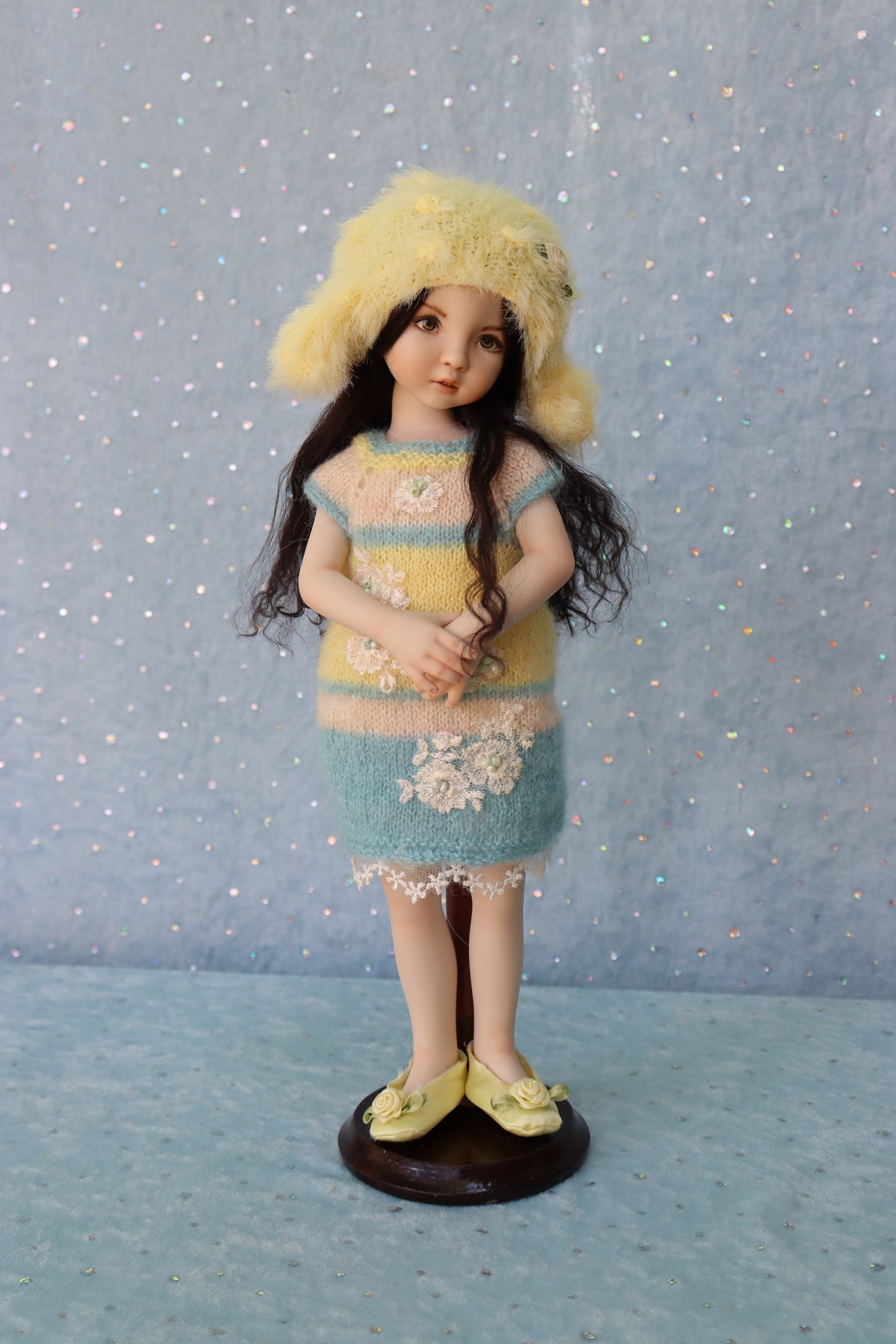 Madeline - OOAK - 12" Porcelain Doll - from Dianna Effner mold - MAFD