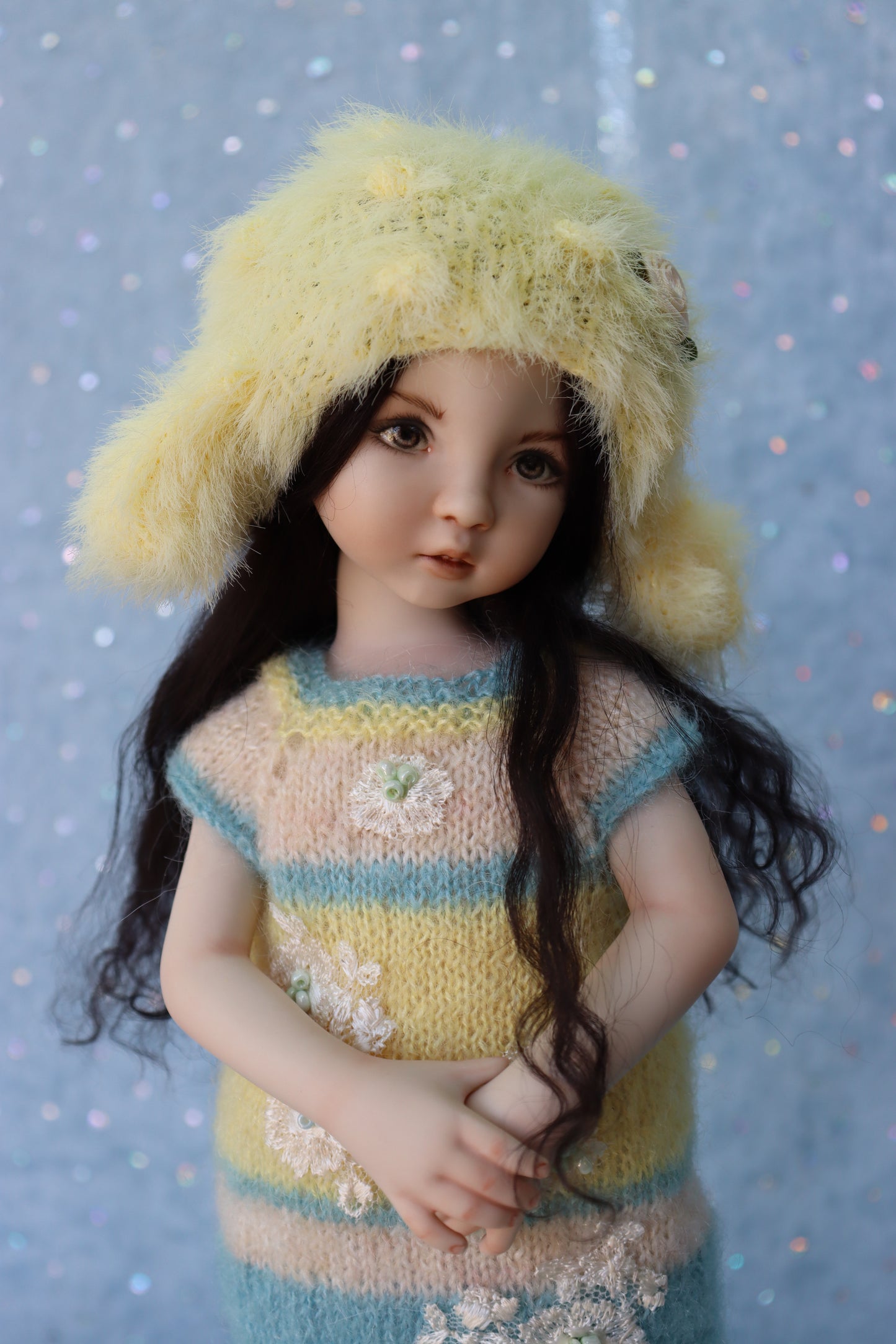 Madeline - OOAK - 12" Porcelain Doll - from Dianna Effner mold - MAFD