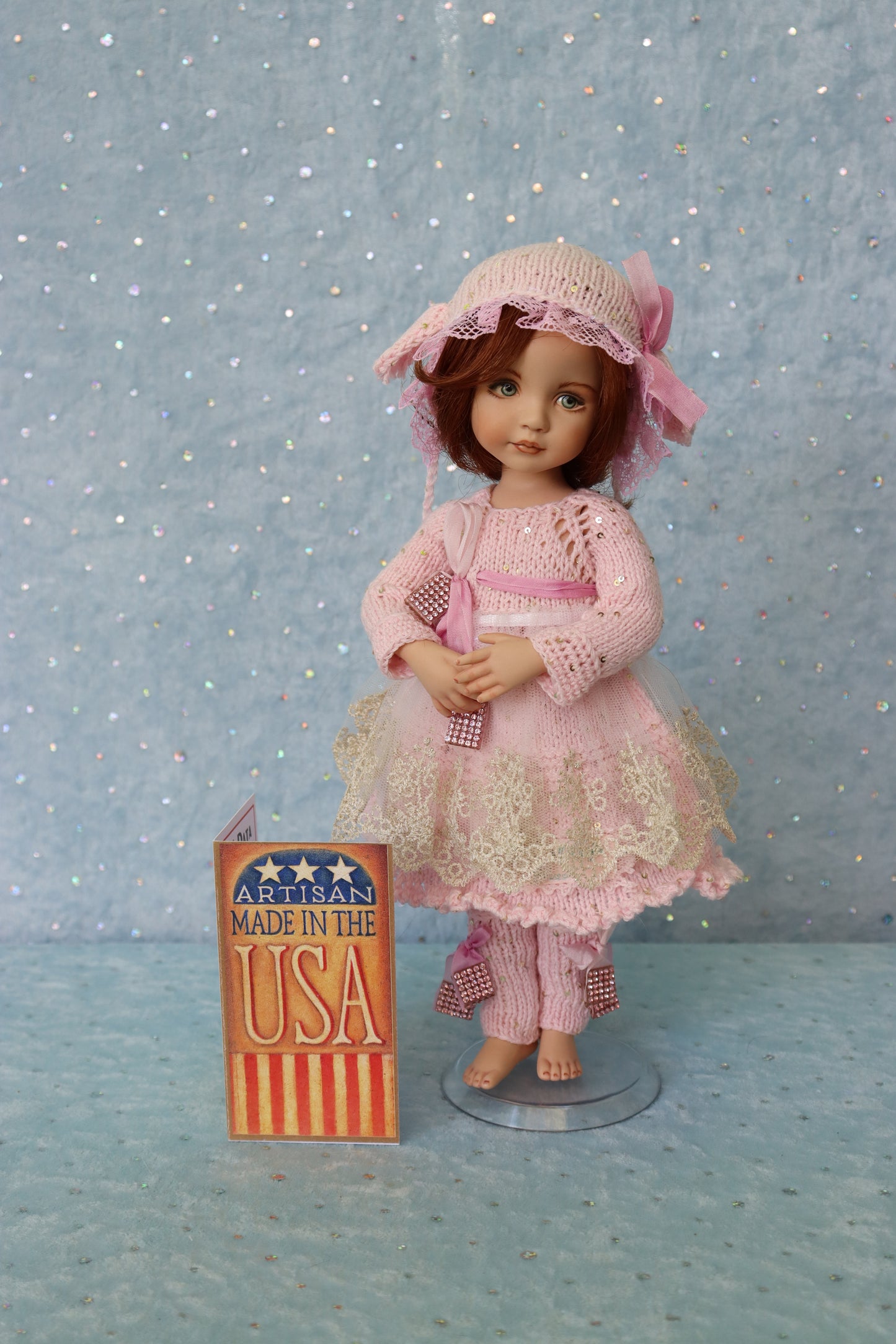 Allison - OOAK - 11" Porcelain Doll - from Dianna Effner mold - MAFD