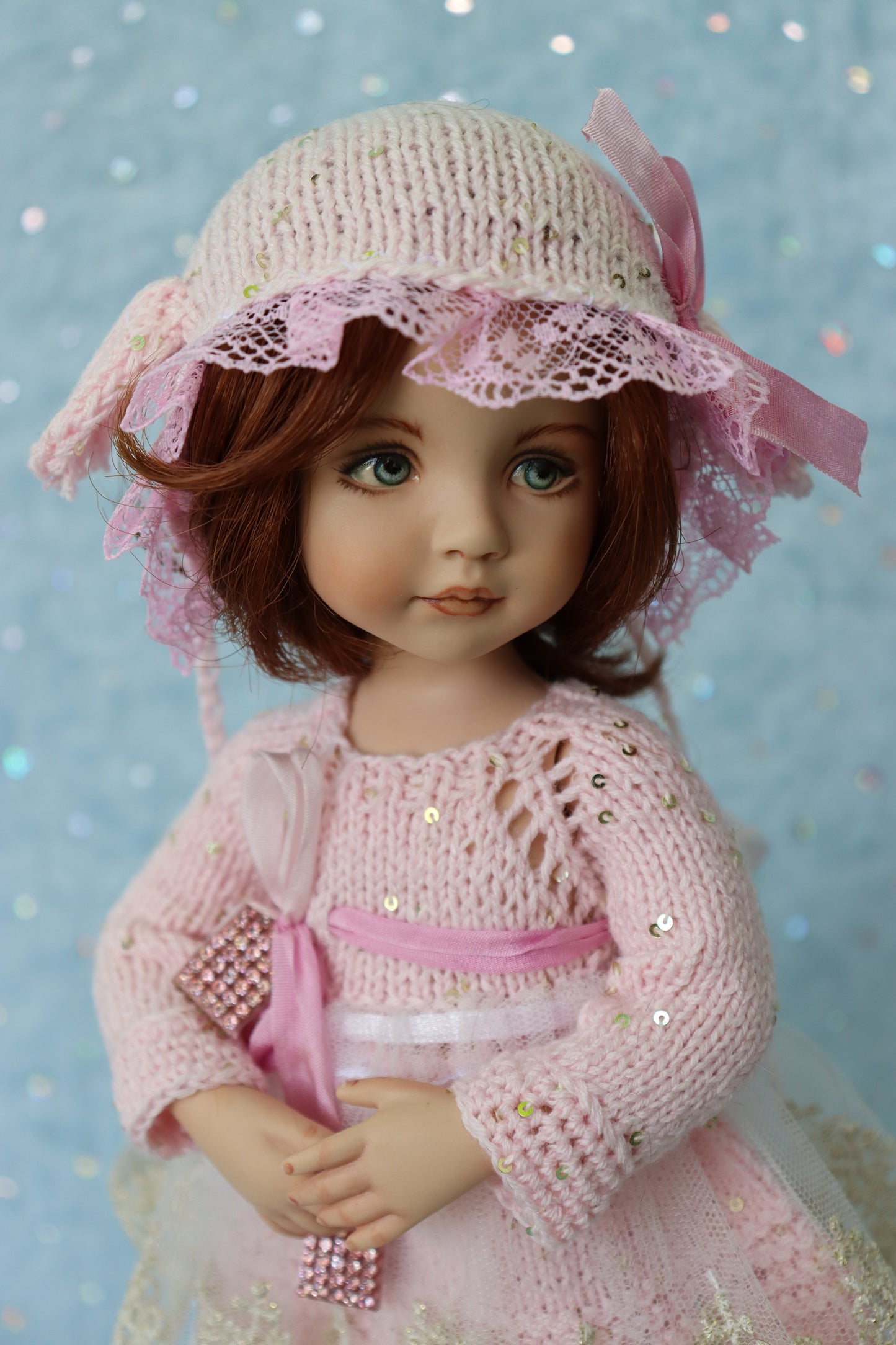 Allison - OOAK - 11" Porcelain Doll - from Dianna Effner mold - MAFD