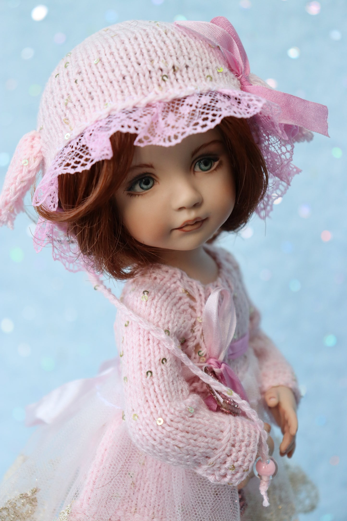 Allison - OOAK - 11" Porcelain Doll - from Dianna Effner mold - MAFD