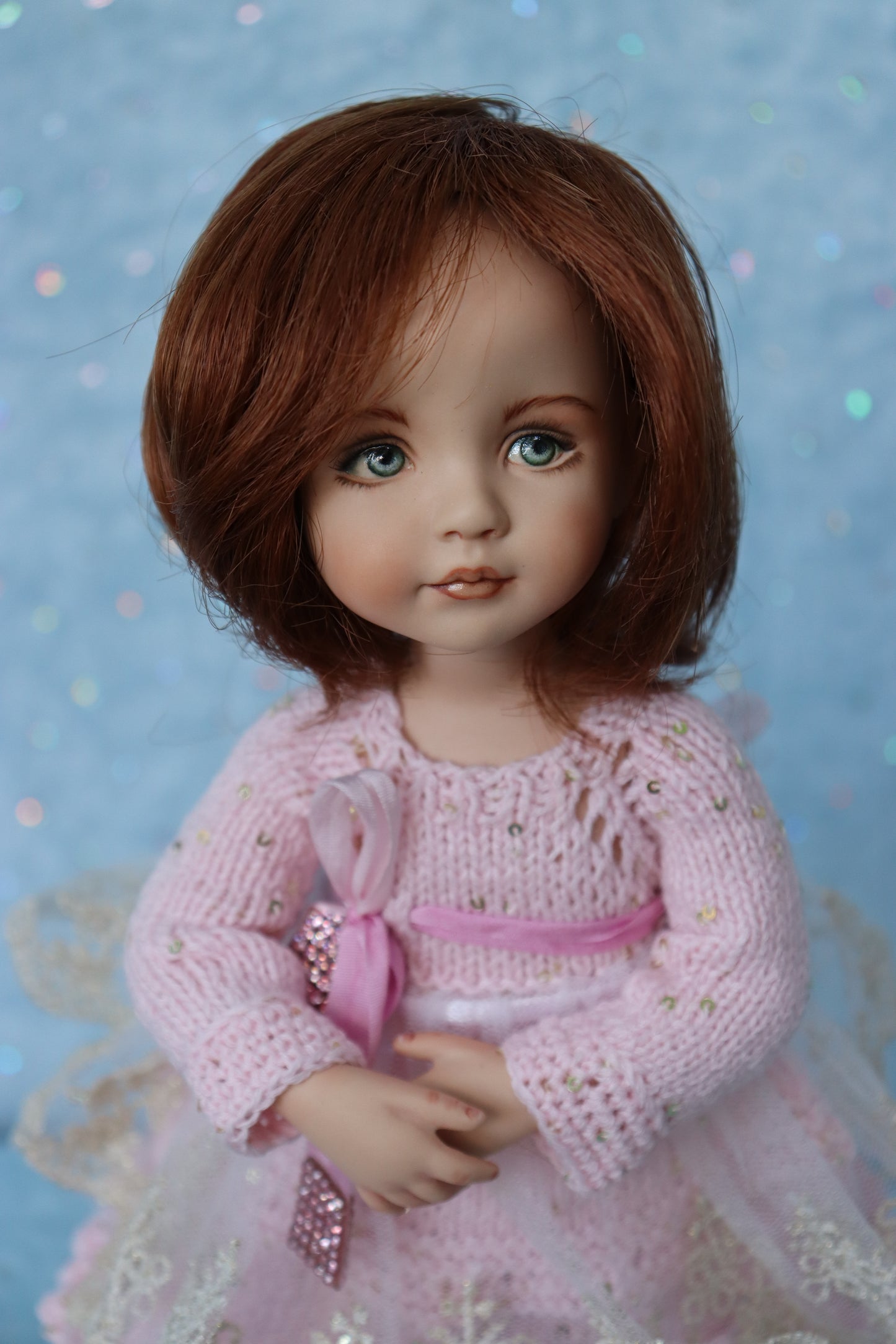 Allison - OOAK - 11" Porcelain Doll - from Dianna Effner mold - MAFD