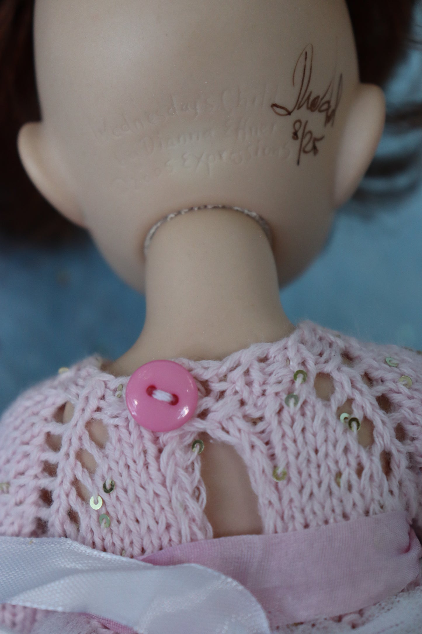 Allison - OOAK - 11" Porcelain Doll - from Dianna Effner mold - MAFD
