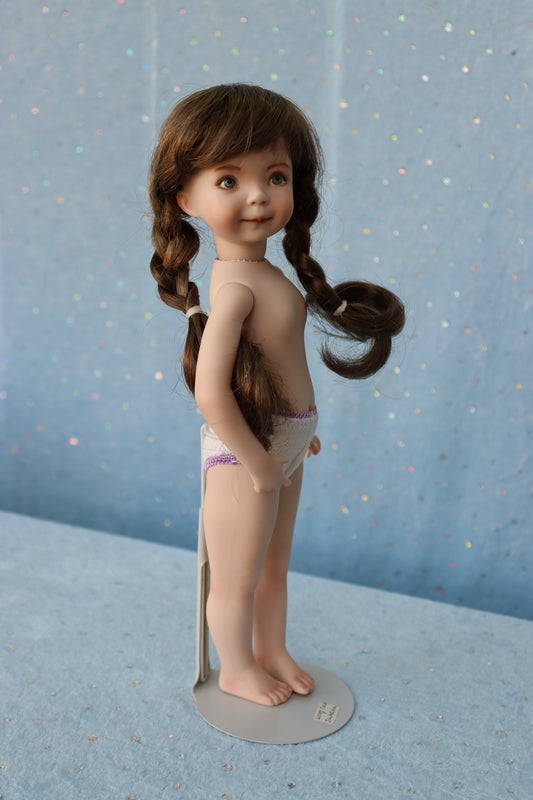 Jenny II - OOAK - 11" Porcelain Doll - from Dianna Effner mold - MAFD