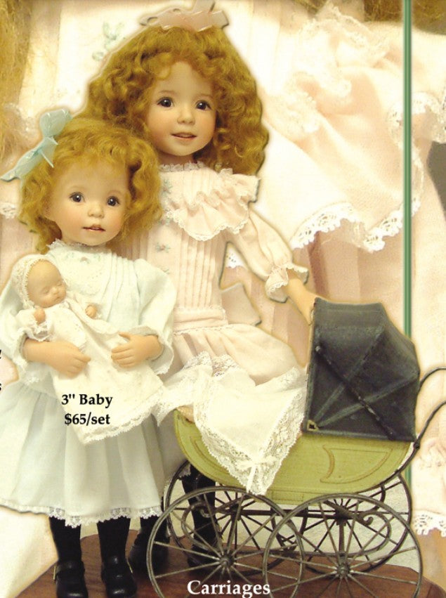 Jessica - 10" tall- Porcelain Doll Kit - from Dianna Effner mold