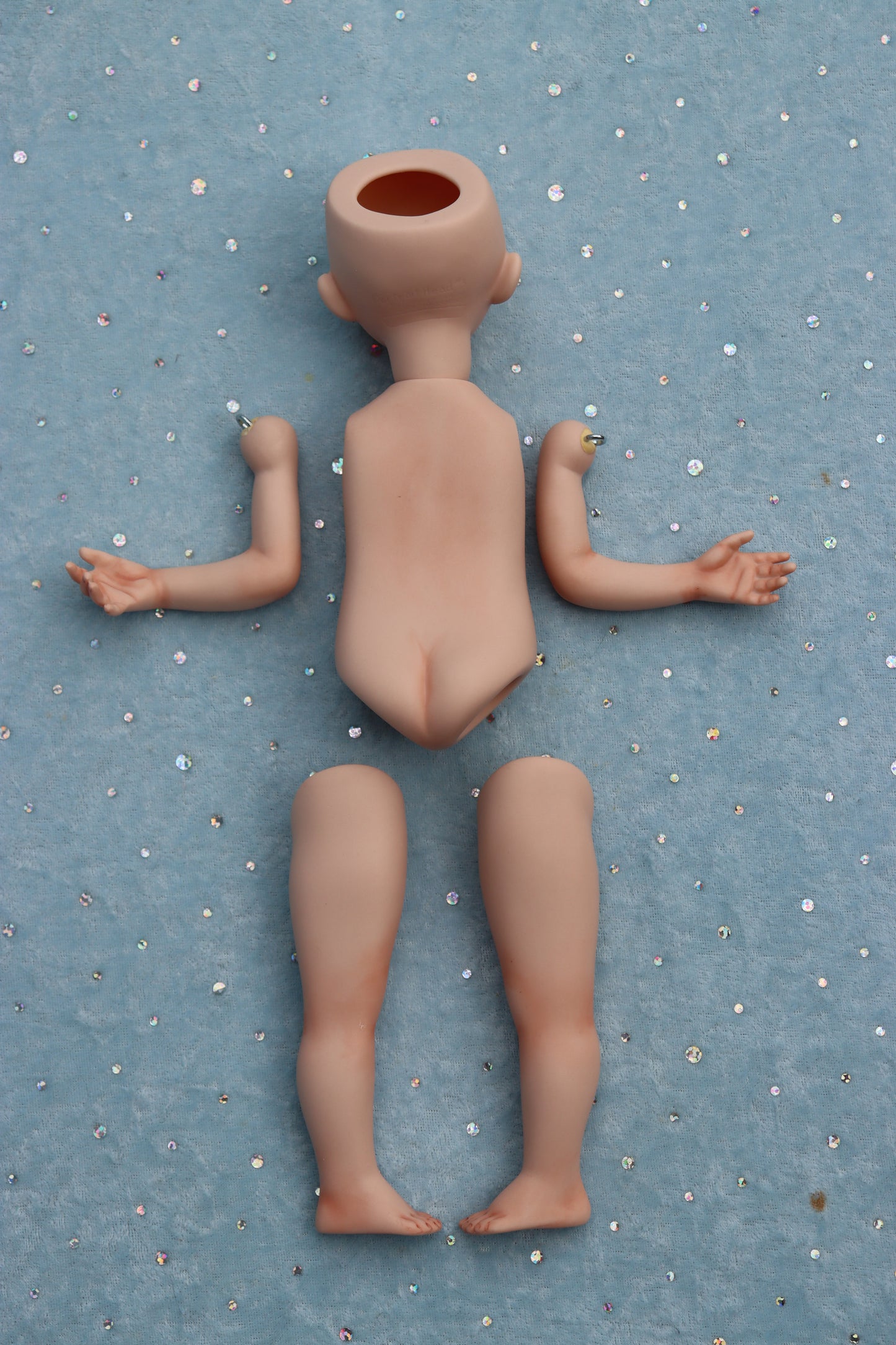 Jessica - 10" tall- Porcelain Doll Kit - from Dianna Effner mold
