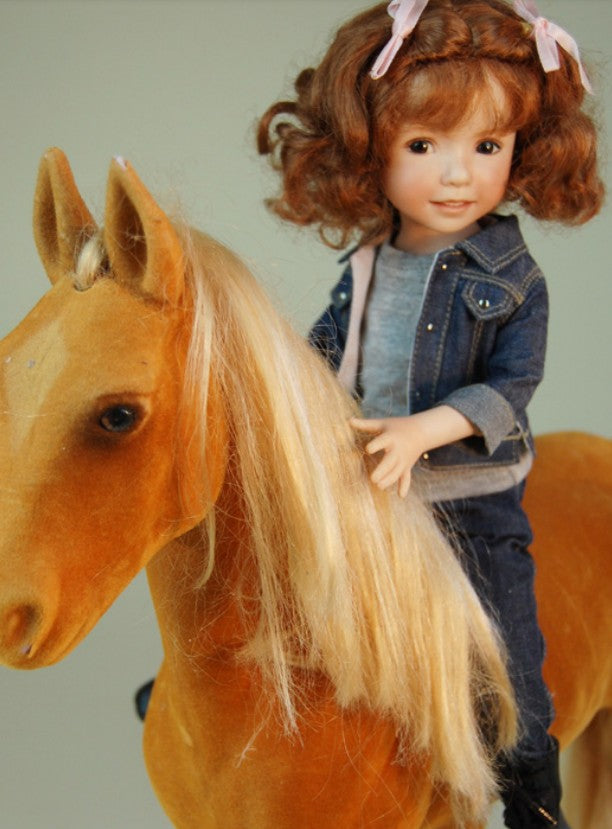 Josie - 12" - Porcelain Doll Kit - from Dianna Effner mold