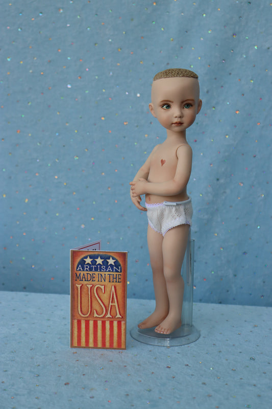 Little Darling 1 - OOAK - 11" Porcelain Doll - from Dianna Effner mold - MAFD