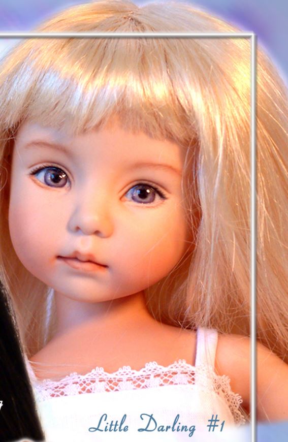 Little Darling # 1 - 10" - Porcelain Doll Kit - from Dianna Effner mold