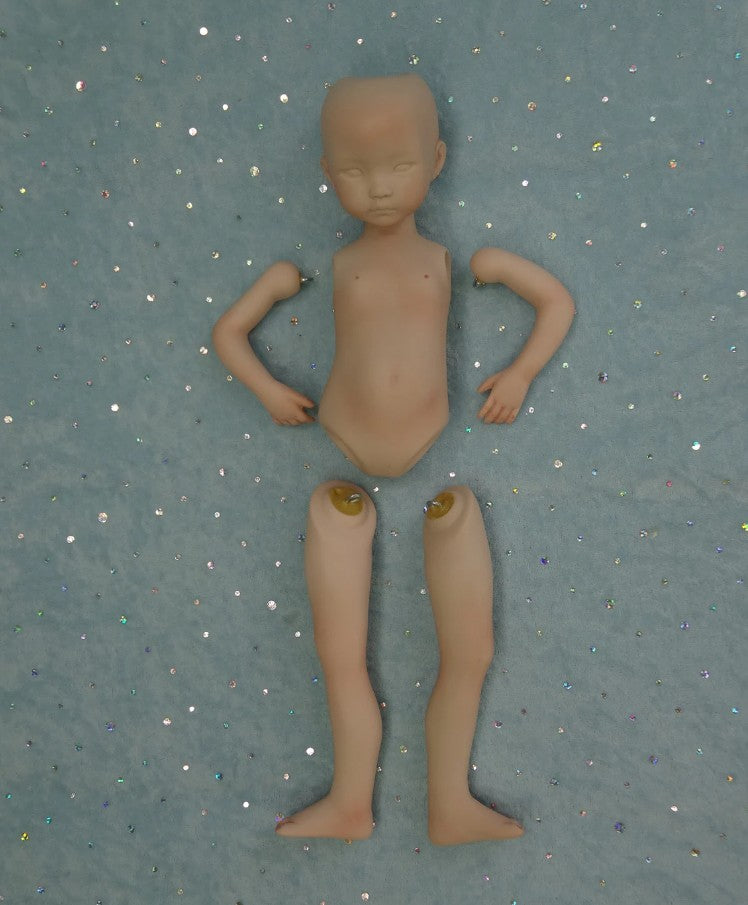 Little Darling #2- 10" tall- Porcelain Doll Kit - from Dianna Effner mold
