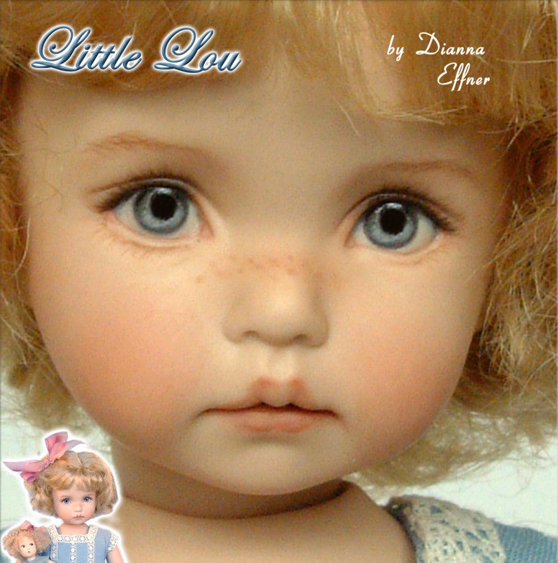Little Lou - 10" - Porcelain Doll Kit - from Dianna Effner mold