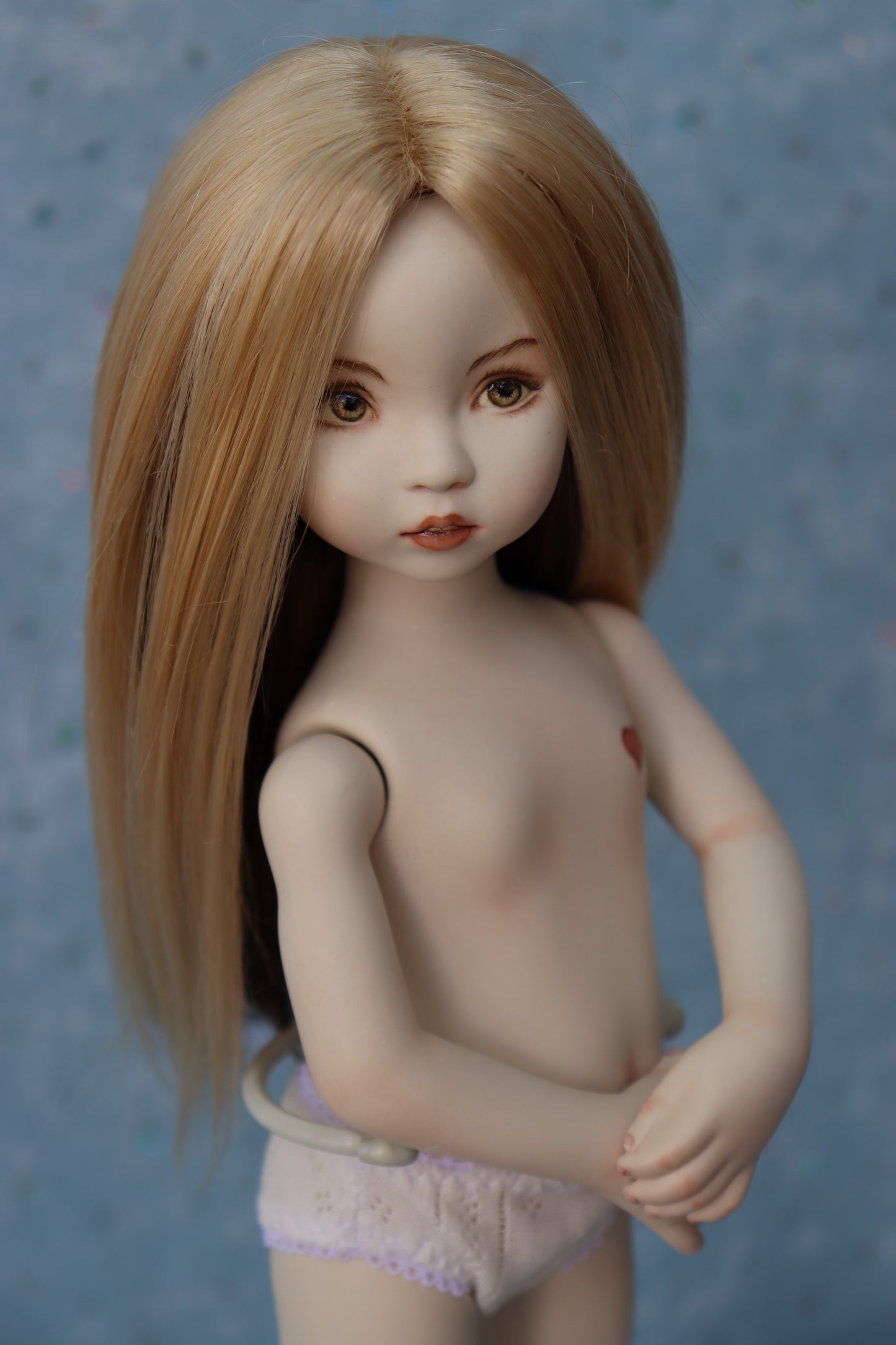 Madeline - OOAK - 12" Porcelain Doll - from Dianna Effner mold - MAFD