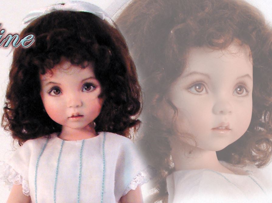 Madeline - 12" - Porcelain Doll Kit - from Dianna Effner mold
