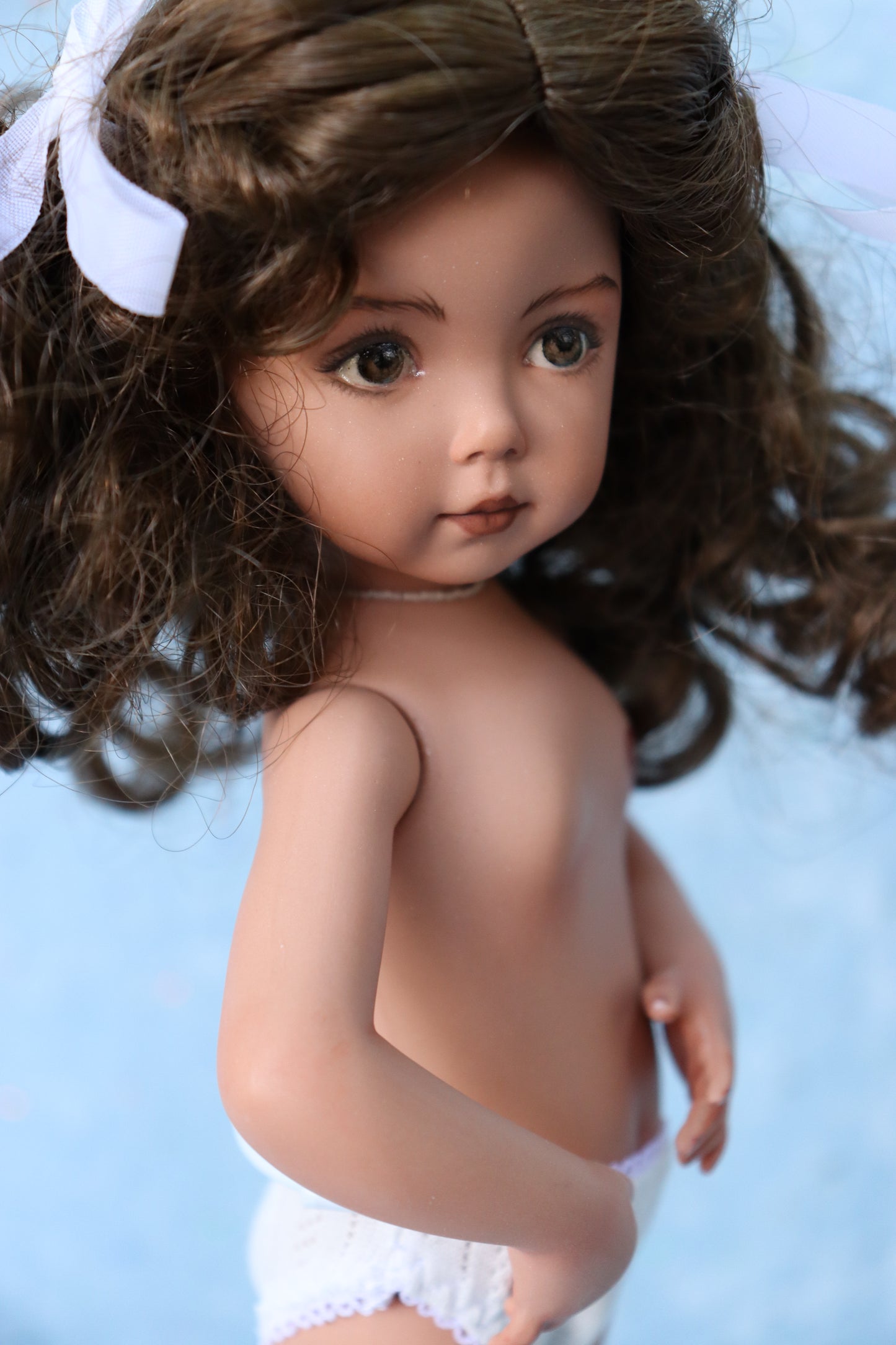 Portrait 1 - OOAK - 11" Porcelain Doll - from Dianna Effner mold - MAFD