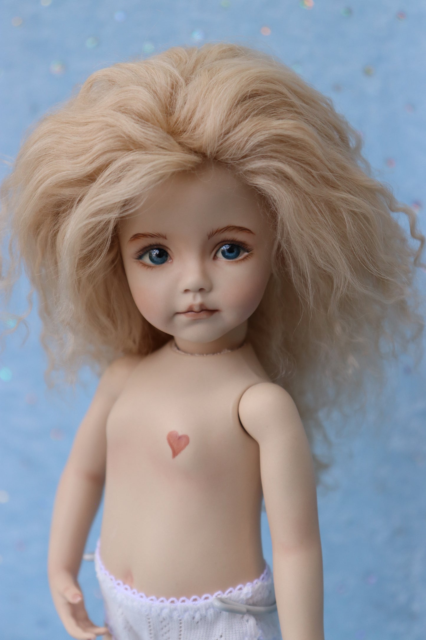 Portrait 10 - OOAK - 11" Porcelain Doll - from Dianna Effner mold - MAFD