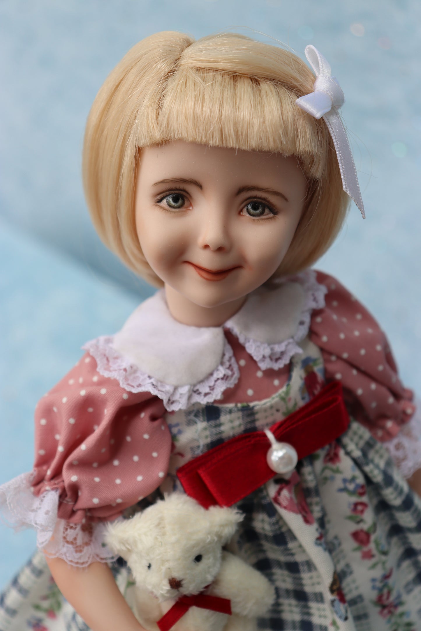 Portrait # 3 - OOAK - 11" Porcelain Doll - from Dianna Effner mold - MAFD