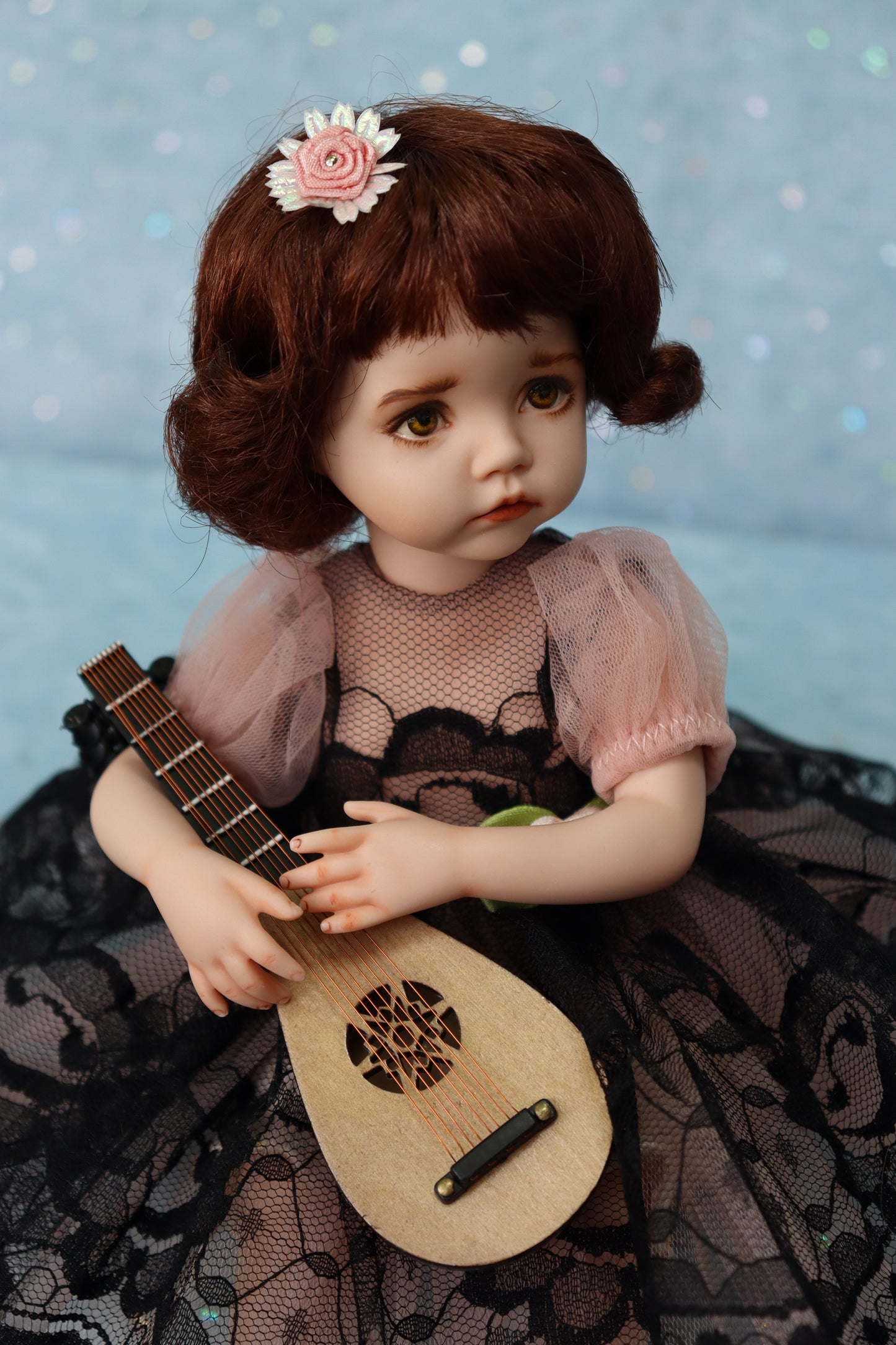 Molly - OOAK - 11" Porcelain Doll - from Dianna Effner mold Expressions - MAFD