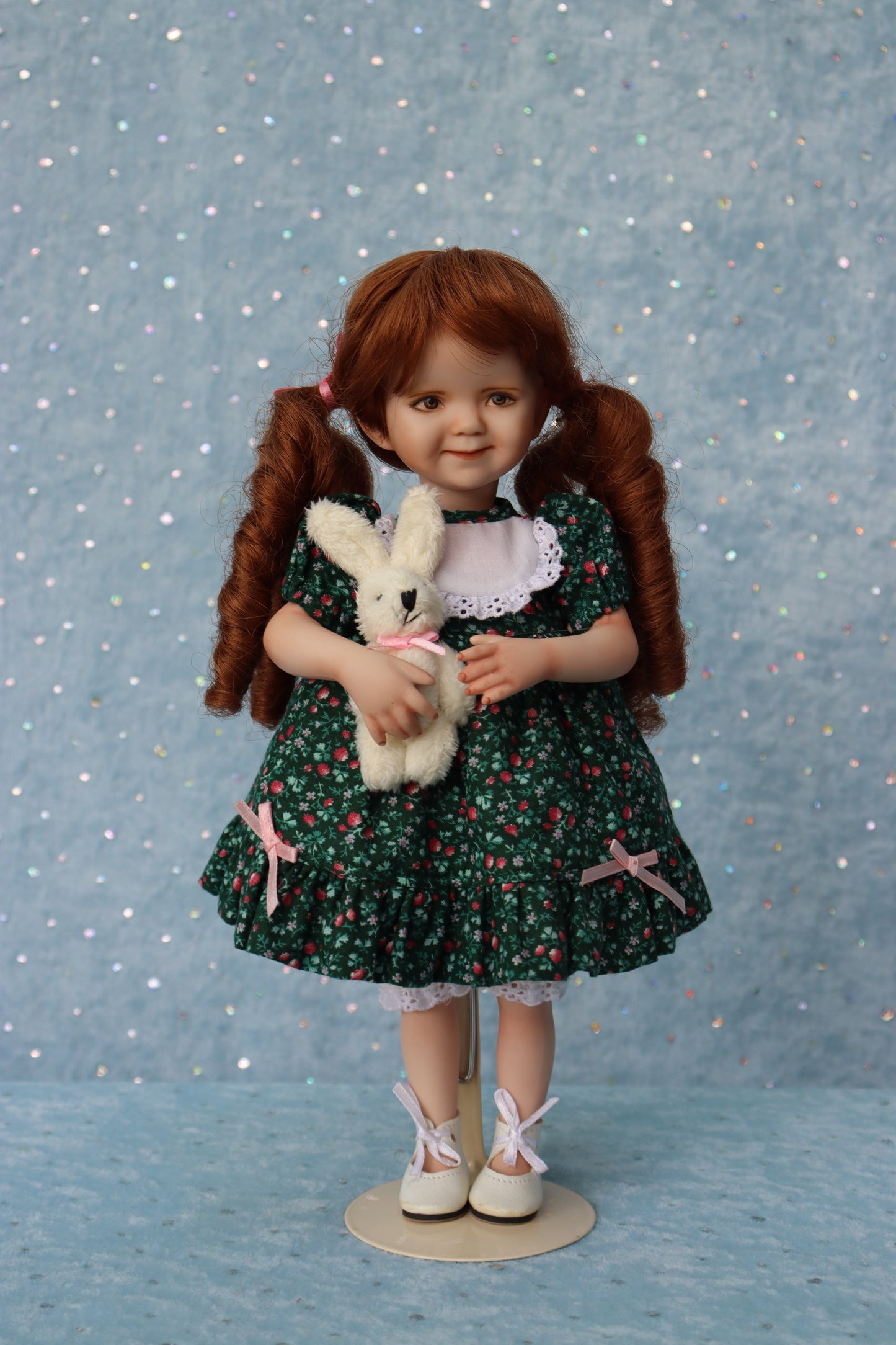 Portrait # 6 - OOAK - 11" Porcelain Doll - from Dianna Effner mold - MAFD