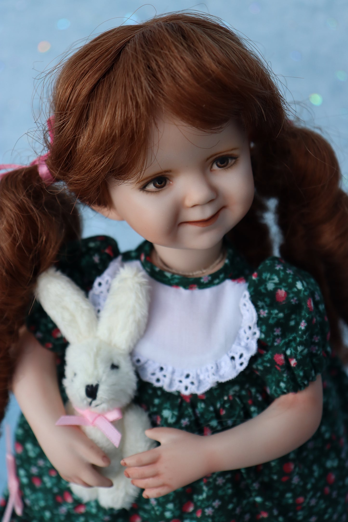 Portrait # 6 - OOAK - 11" Porcelain Doll - from Dianna Effner mold - MAFD